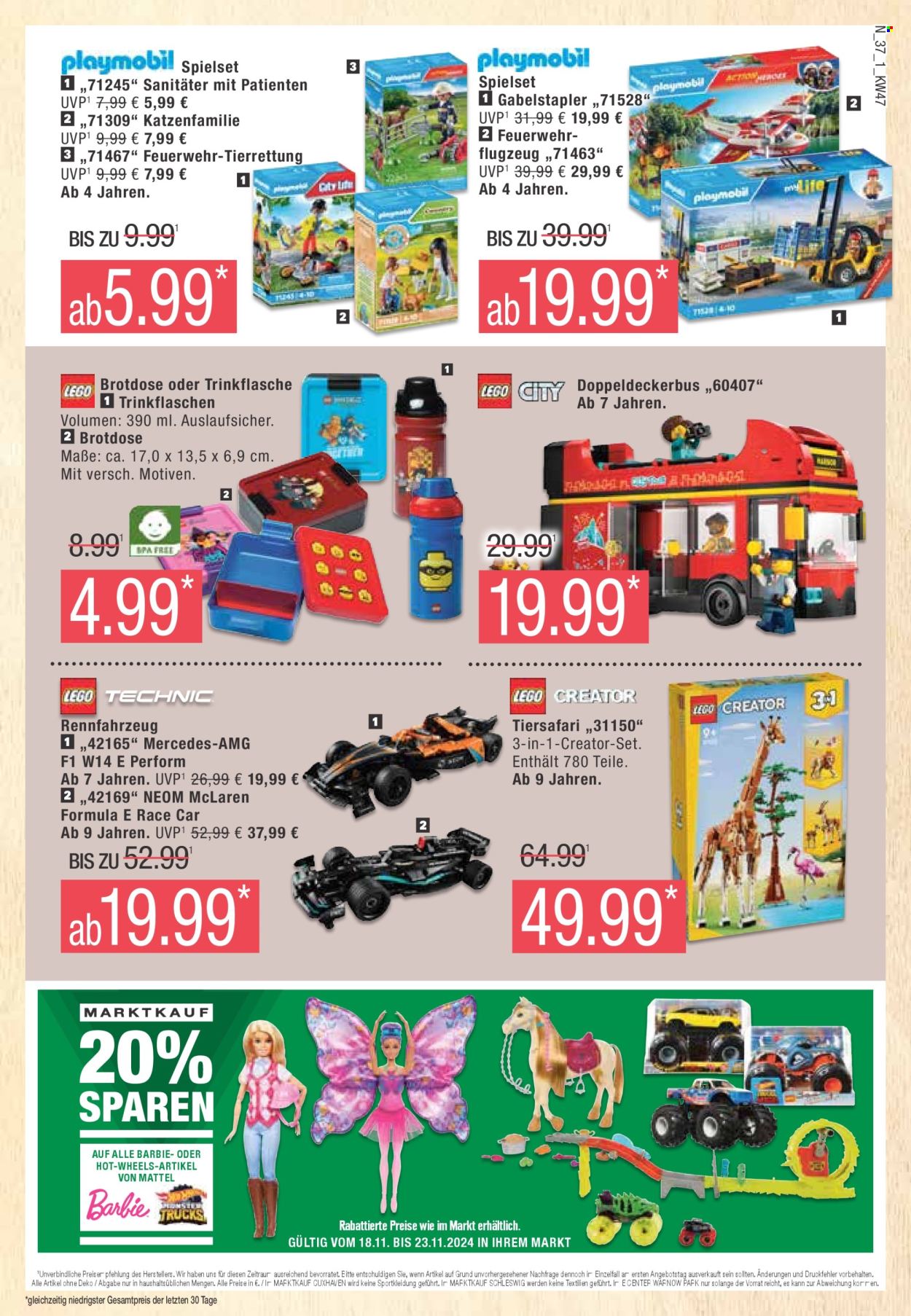 Marktkauf Prospekte  - 18.11.2024 - 23.11.2024. Seite 37