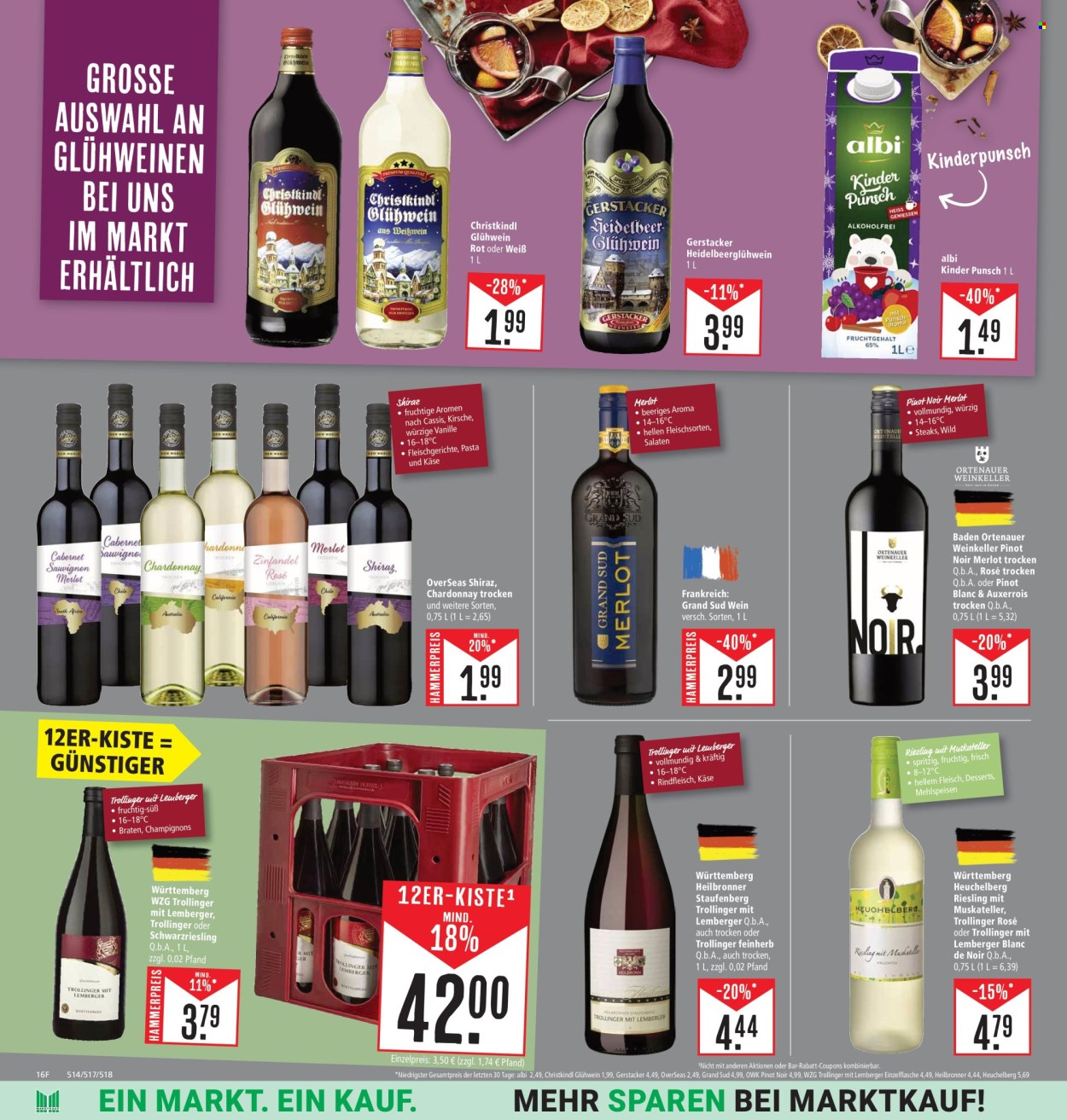 Marktkauf Prospekte  - 18.11.2024 - 23.11.2024. Seite 20