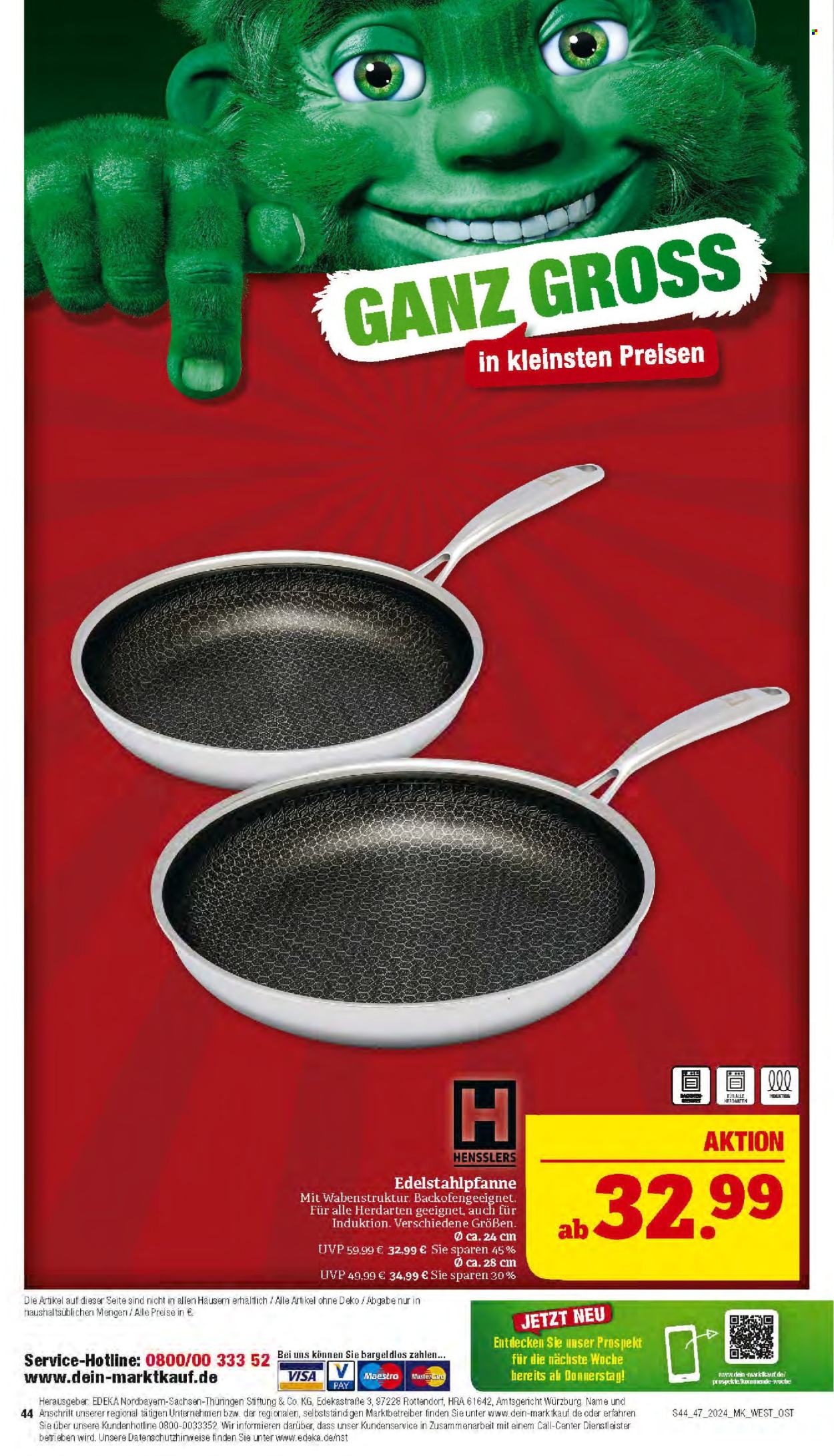 Marktkauf Prospekte  - 18.11.2024 - 23.11.2024. Seite 44