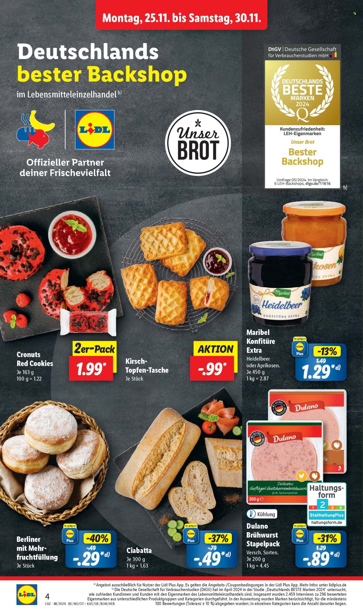Lidl Prospekte  - 25.11.2024 - 30.11.2024. Seite 4