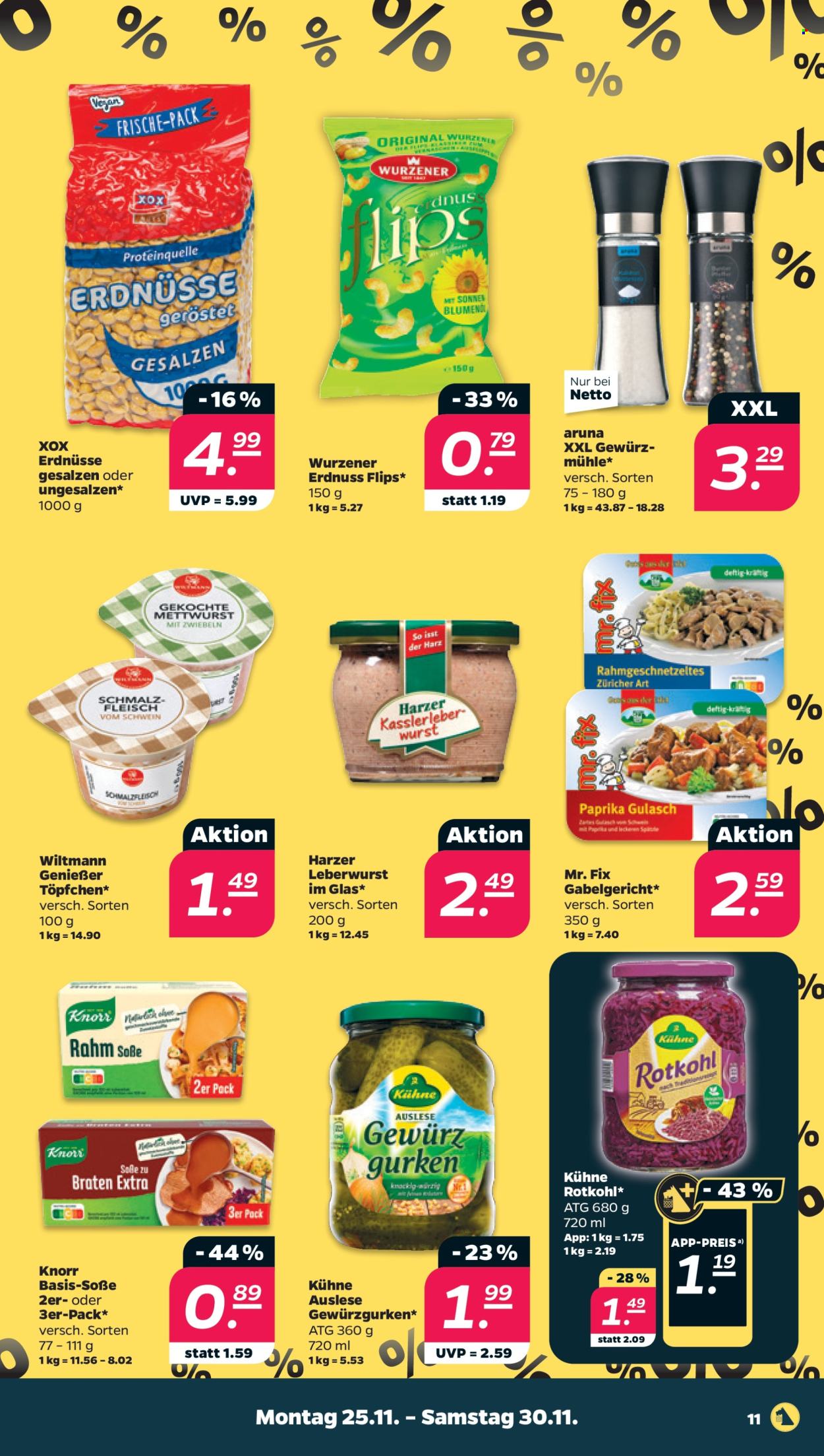 Netto Prospekte  - 25.11.2024 - 30.11.2024. Seite 11