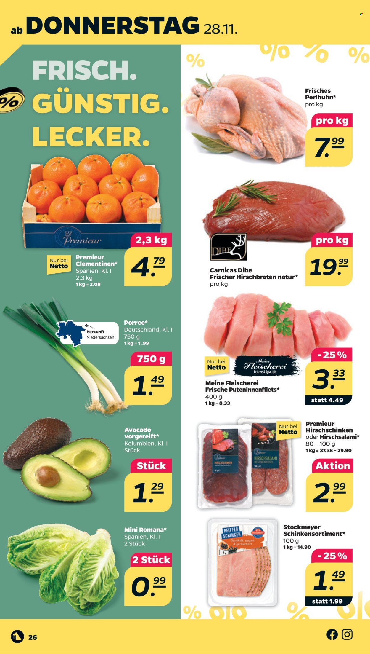 Netto Prospekte  - 25.11.2024 - 30.11.2024. Seite 26