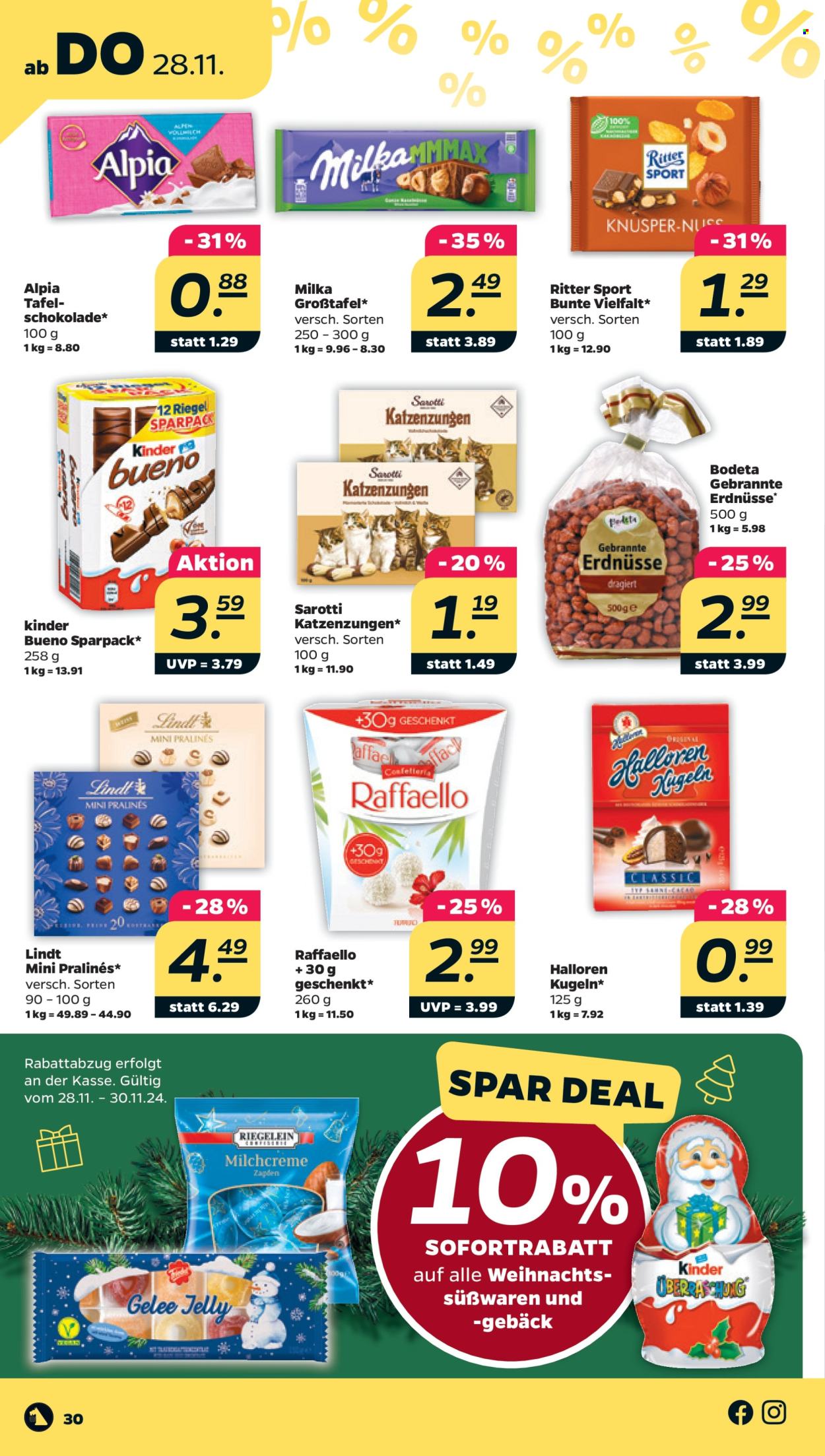 Netto Prospekte  - 25.11.2024 - 30.11.2024. Seite 30