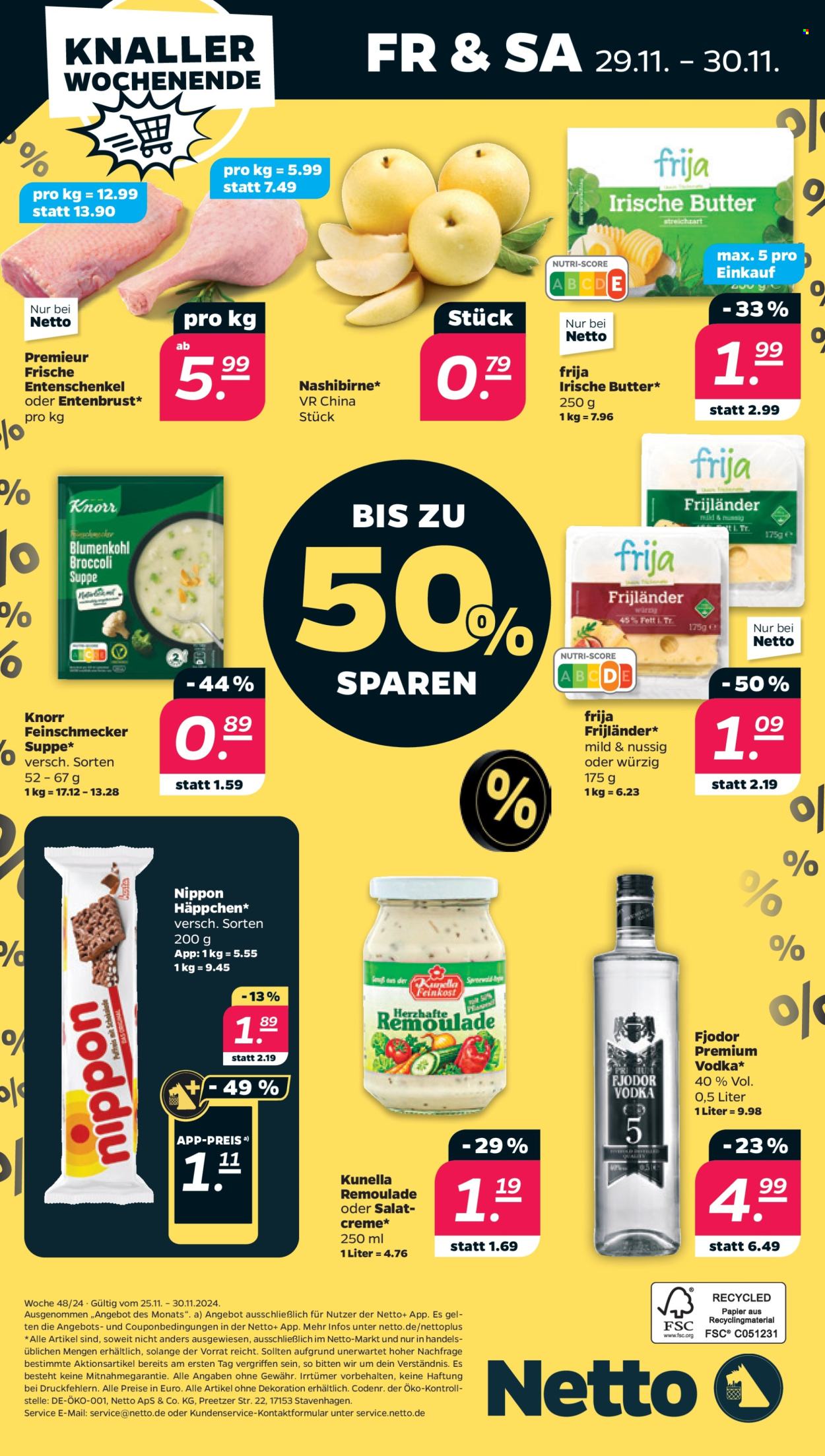 Netto Prospekte  - 25.11.2024 - 30.11.2024. Seite 32