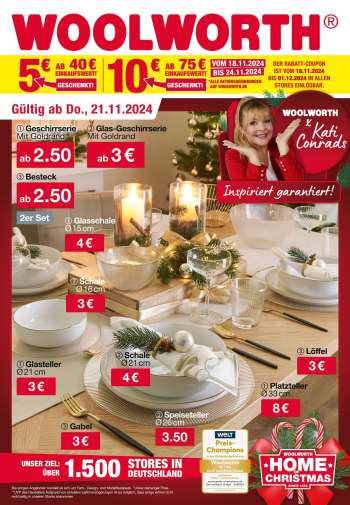 Prospekte Woolworth - 21.11.2024 - 30.11.2024.