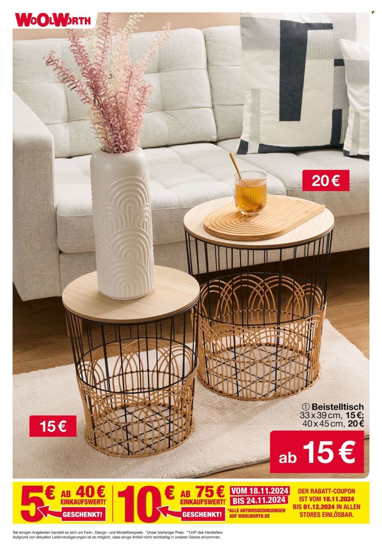 Woolworth Prospekte  - 21.11.2024 - 30.11.2024. Seite 12
