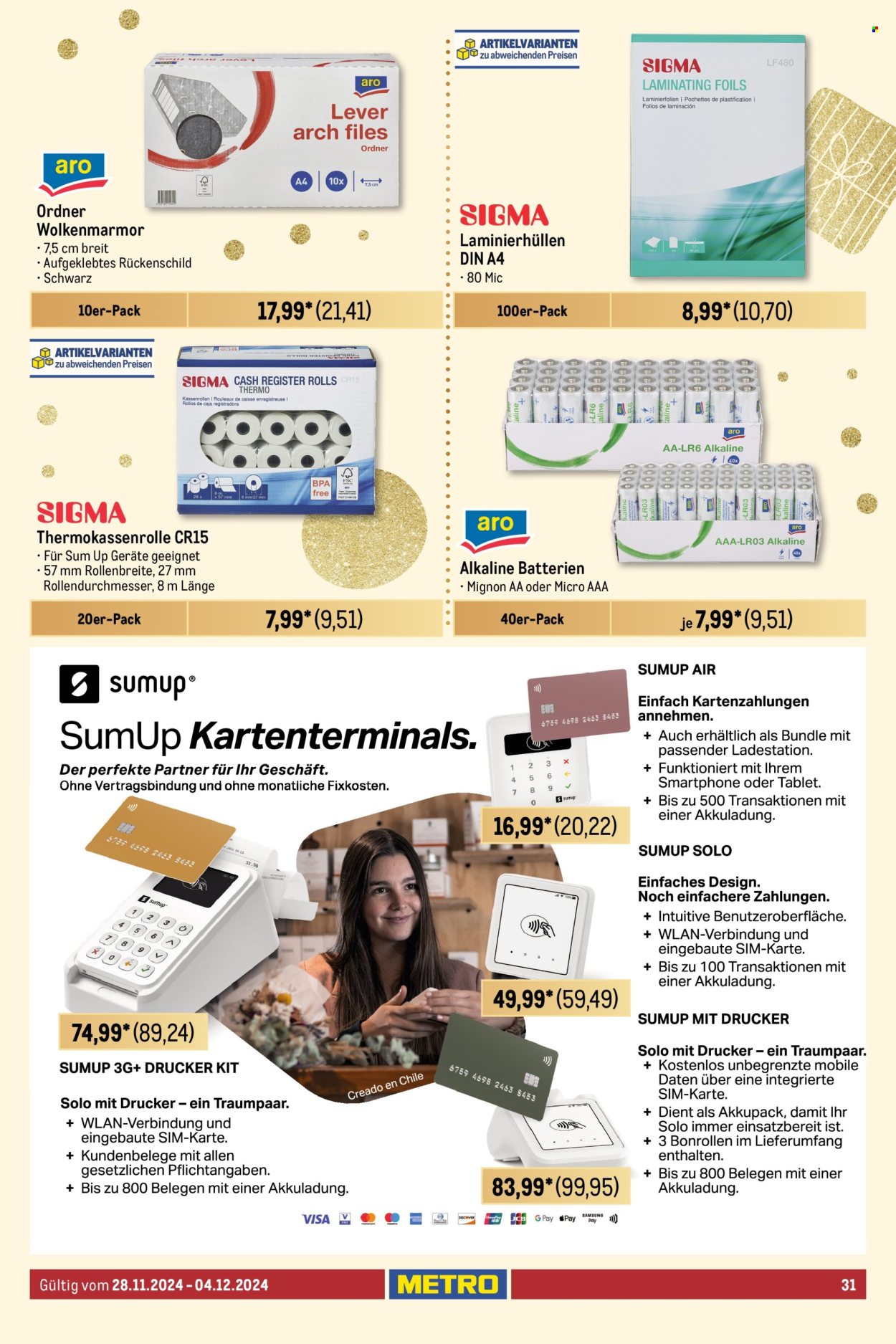 Metro Prospekte  - 28.11.2024 - 4.12.2024. Seite 31