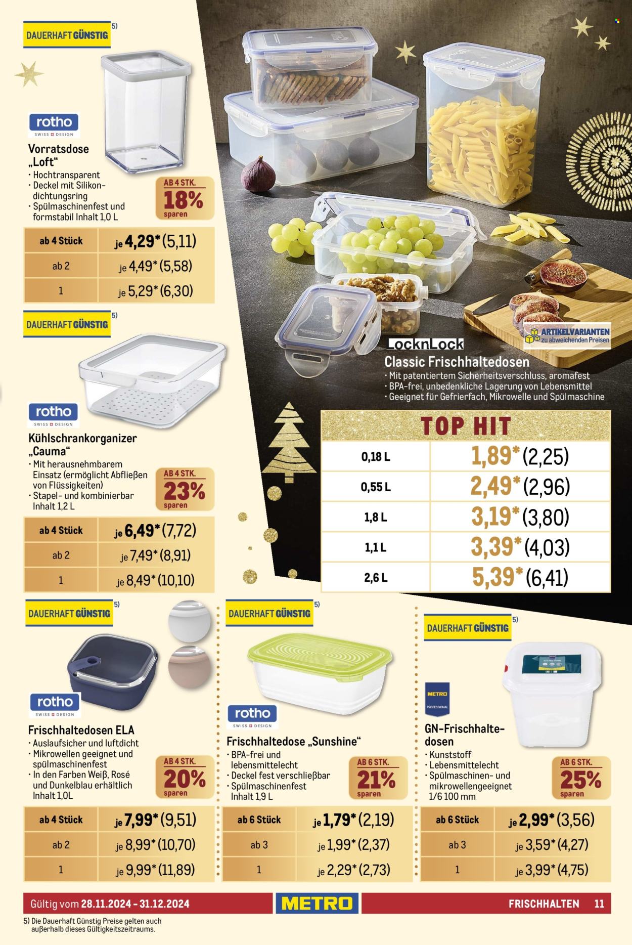 Metro Prospekte  - 28.11.2024 - 31.12.2024. Seite 11