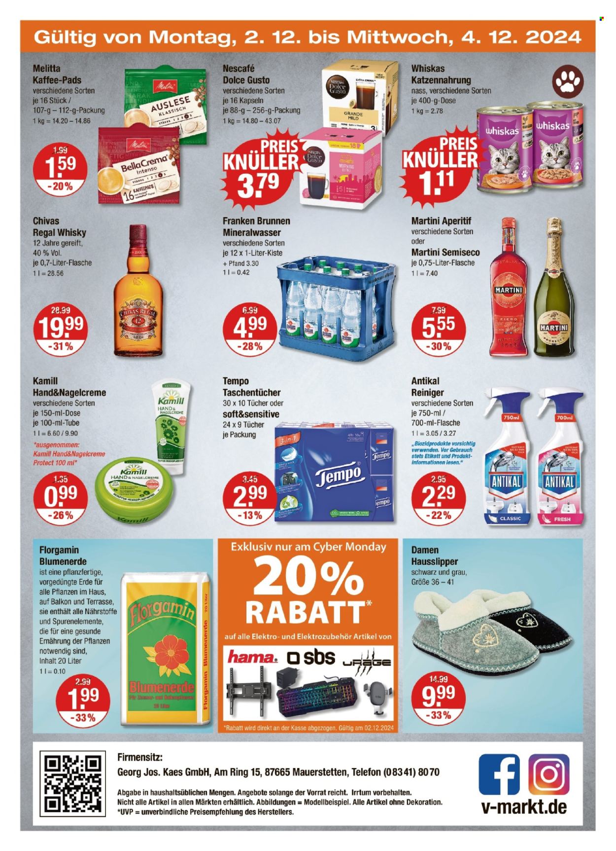 V-Markt Prospekte  - 28.11.2024 - 4.12.2024. Seite 24