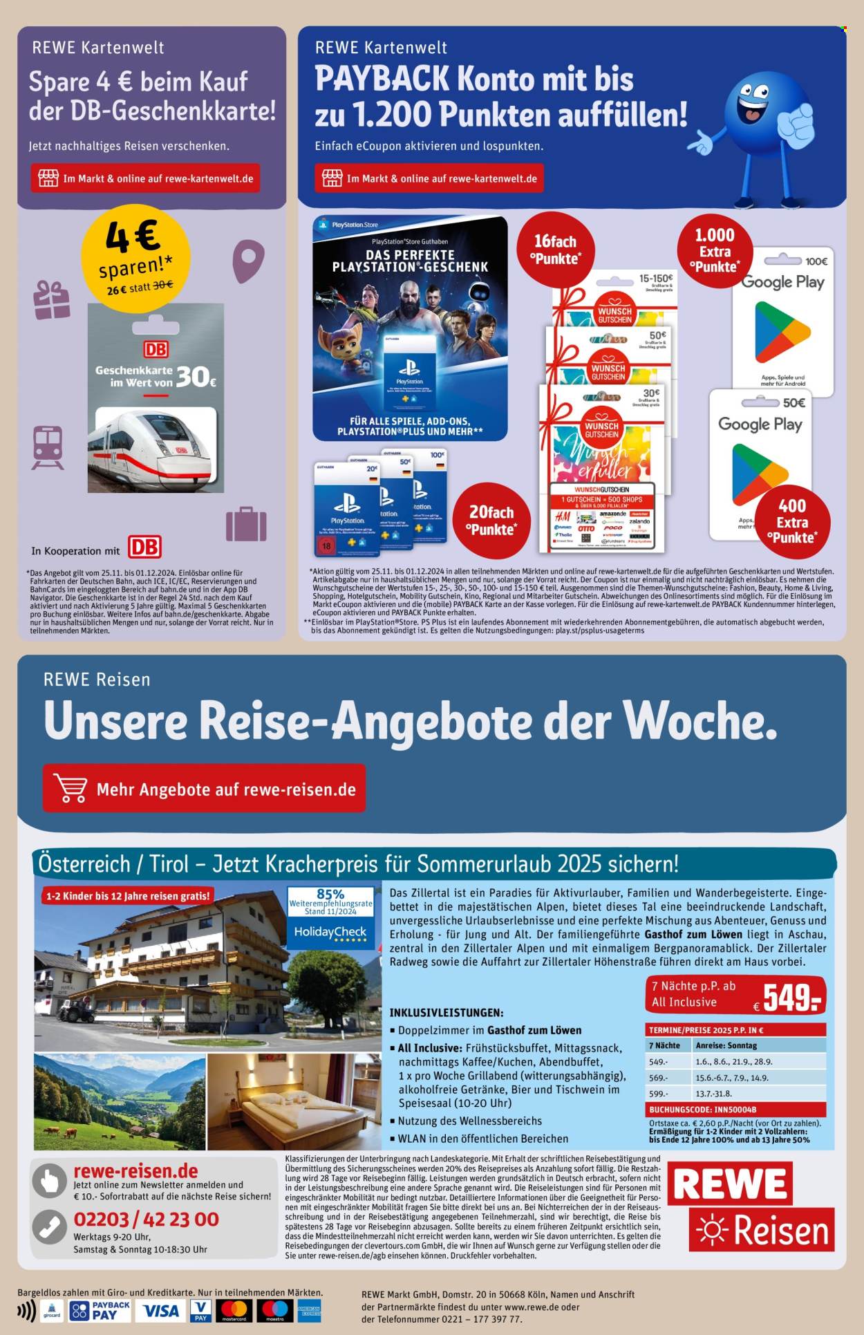 Leták REWE - 25.11.2024 - 30.11.2024. Strana 34