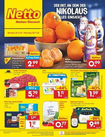 Prospekte Netto Marken-Discount - 25.11.2024 - 30.11.2024.