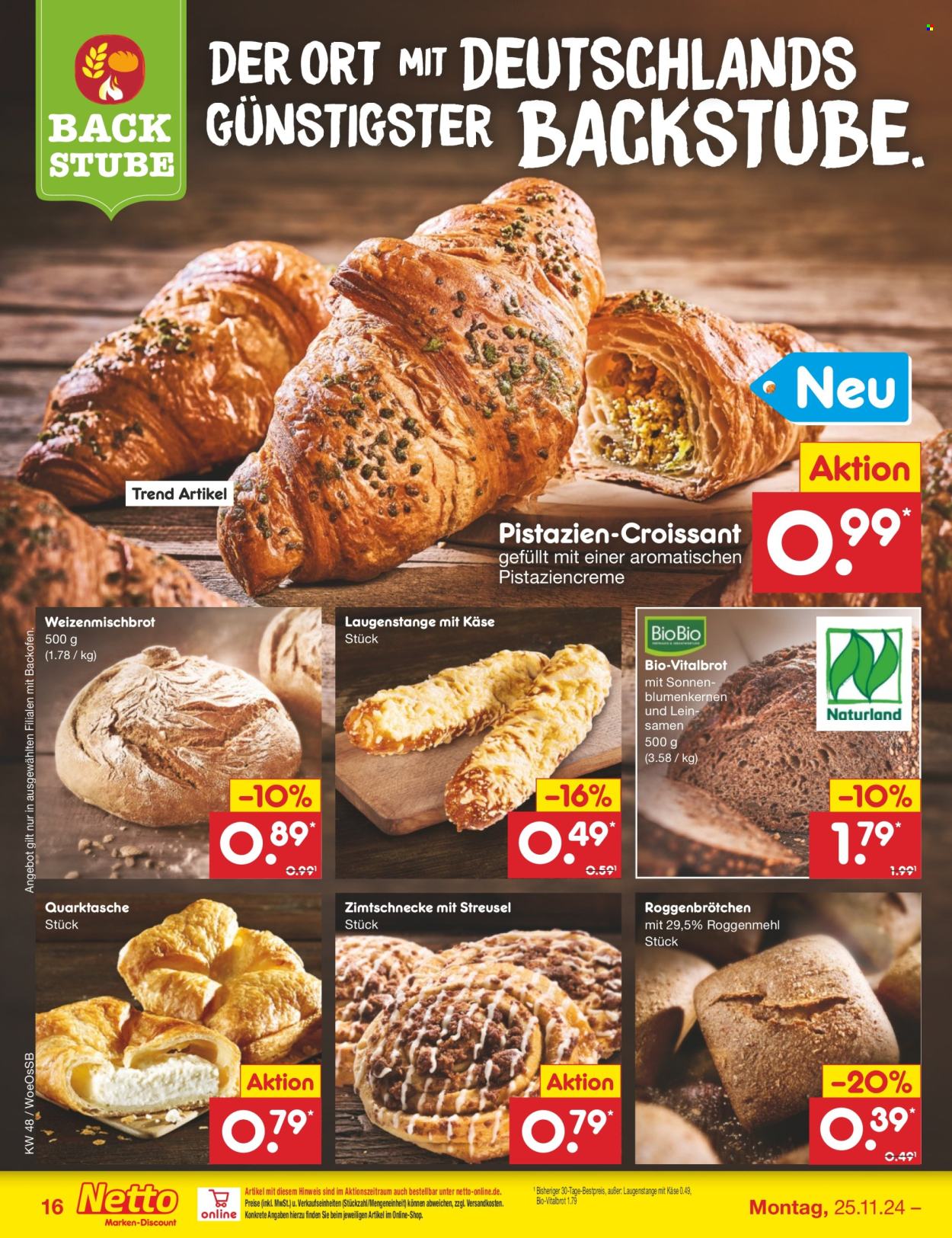Netto Marken-Discount Prospekte  - 25.11.2024 - 30.11.2024. Seite 22