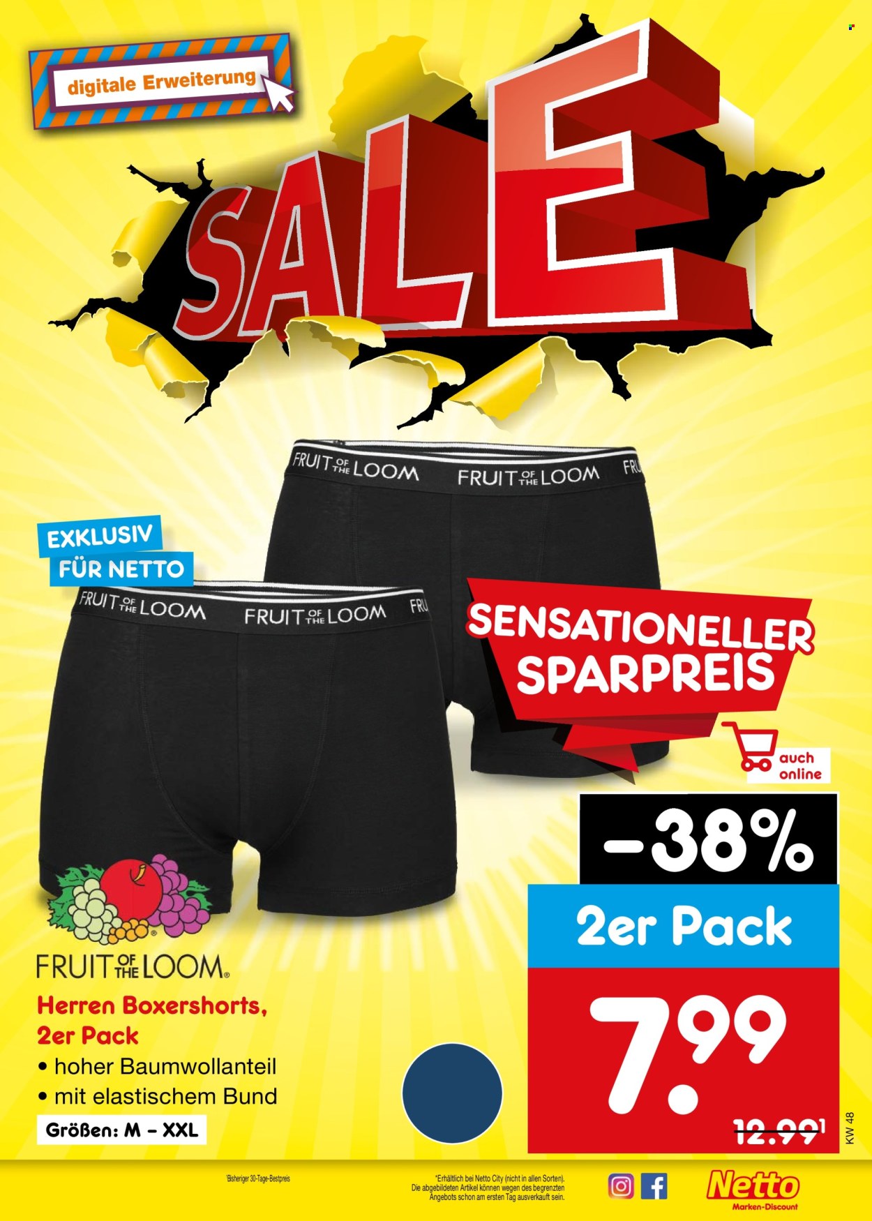 Netto Marken-Discount Prospekte  - 25.11.2024 - 30.11.2024. Seite 34