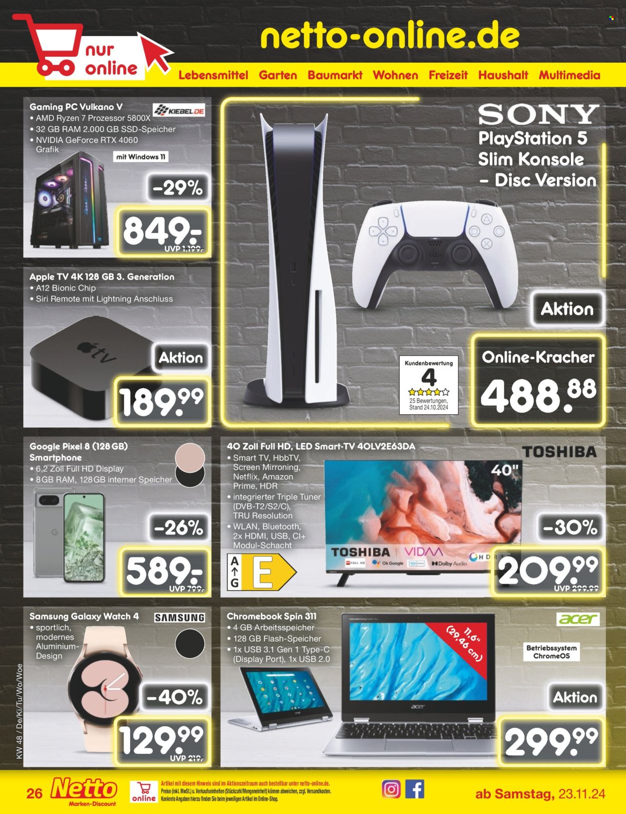 Netto Marken-Discount Prospekte  - 25.11.2024 - 30.11.2024. Seite 35