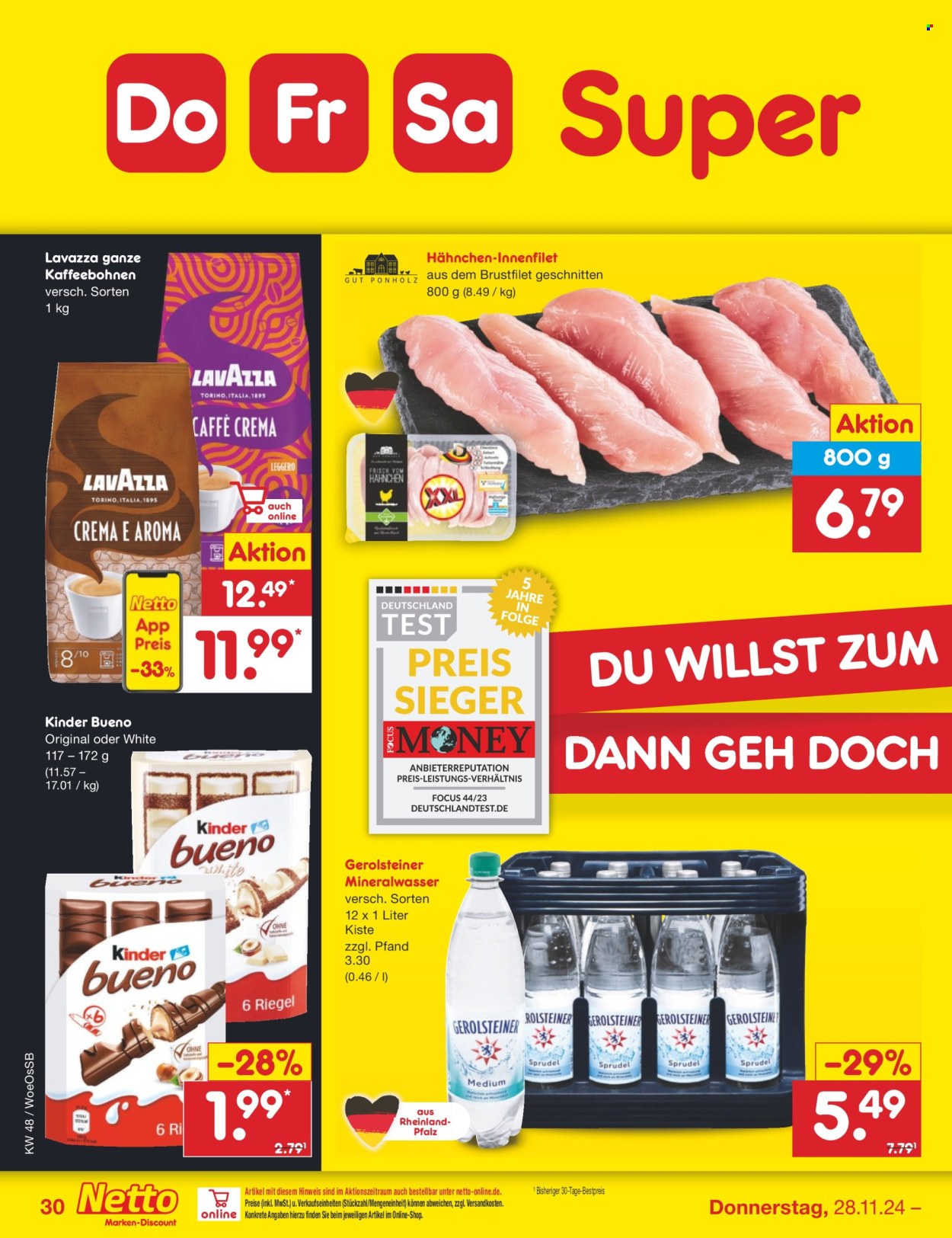 Netto Marken-Discount Prospekte  - 25.11.2024 - 30.11.2024. Seite 46