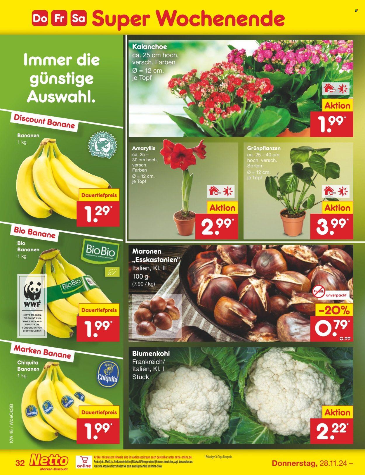 Netto Marken-Discount Prospekte  - 25.11.2024 - 30.11.2024. Seite 48
