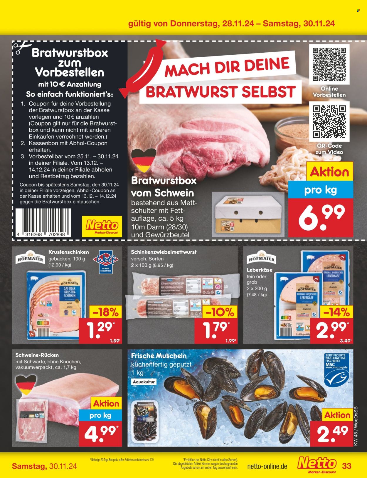Netto Marken-Discount Prospekte  - 25.11.2024 - 30.11.2024. Seite 49
