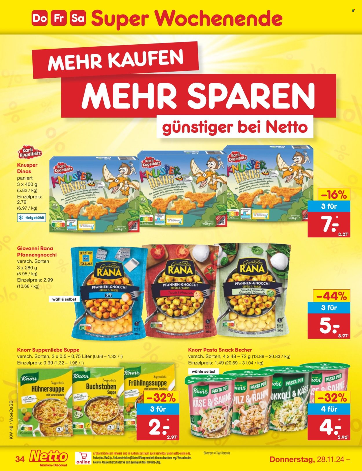 Netto Marken-Discount Prospekte  - 25.11.2024 - 30.11.2024. Seite 50