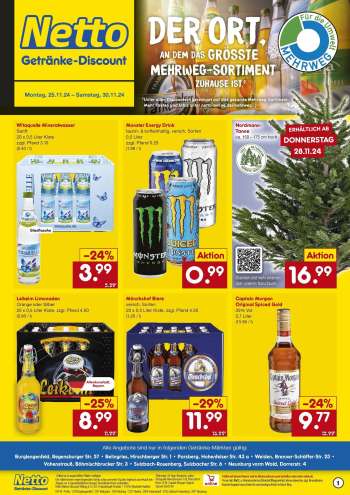 Prospekte Netto Marken-Discount - 25.11.2024 - 30.11.2024.