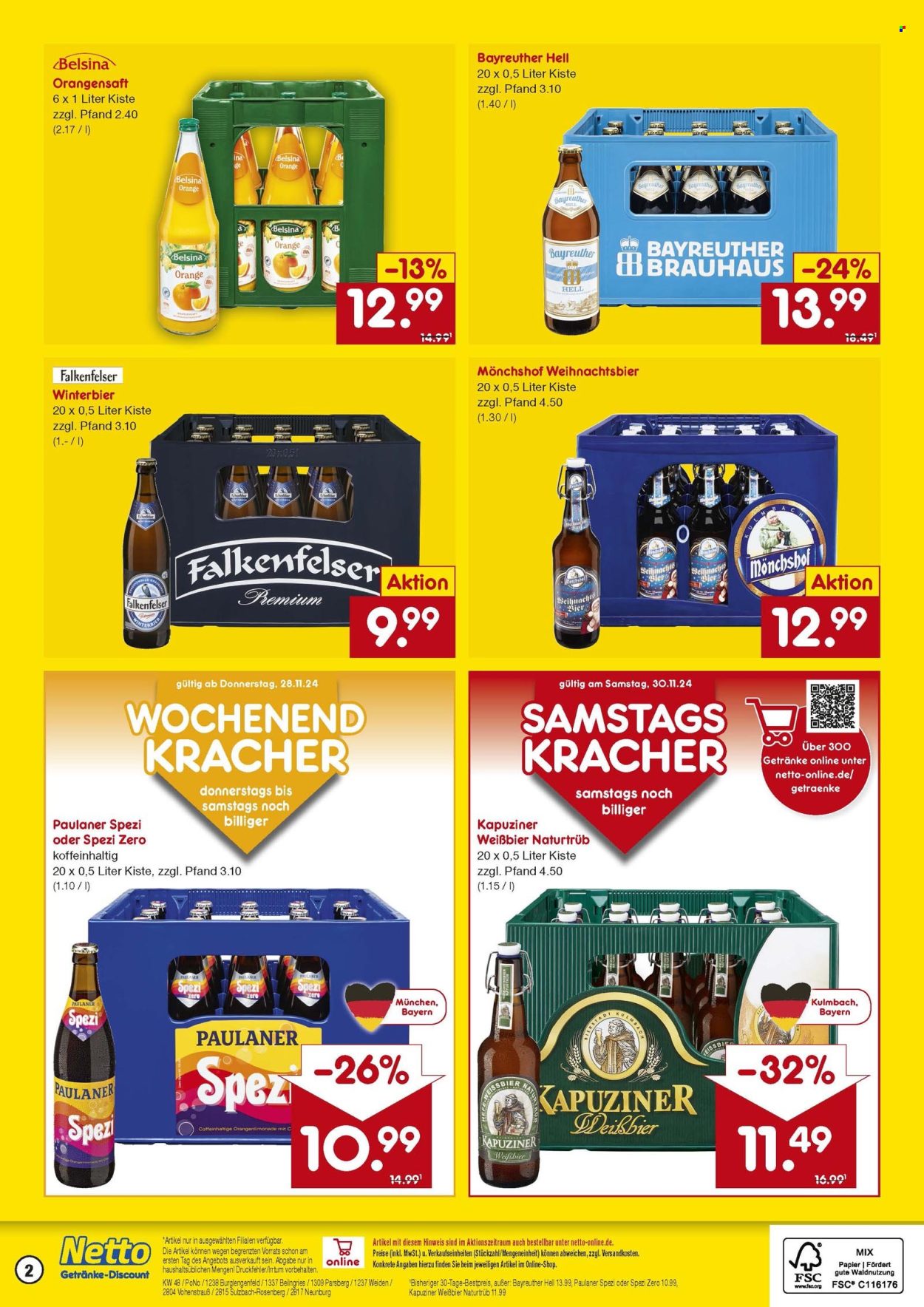 Netto Marken-Discount Prospekte  - 25.11.2024 - 30.11.2024. Seite 2