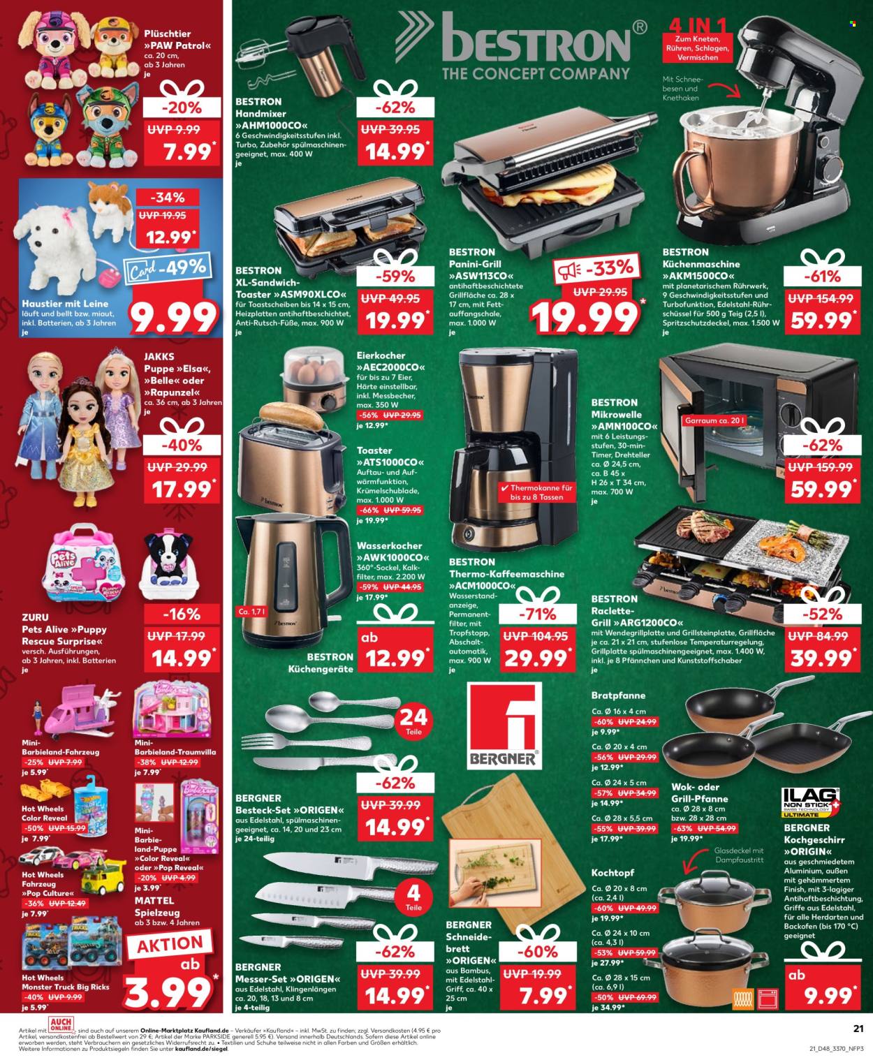 Kaufland Prospekte  - 28.11.2024 - 4.12.2024. Seite 21