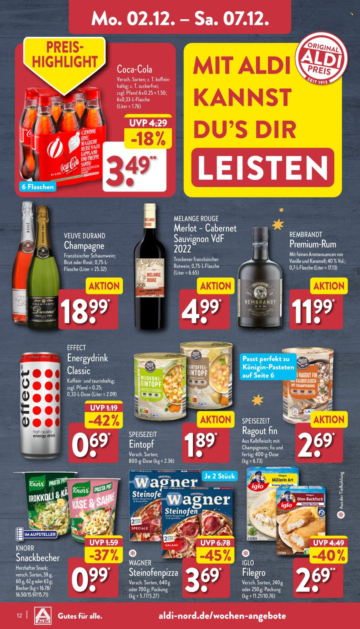 ALDI Nord Prospekte  - 2.12.2024 - 7.12.2024. Seite 12