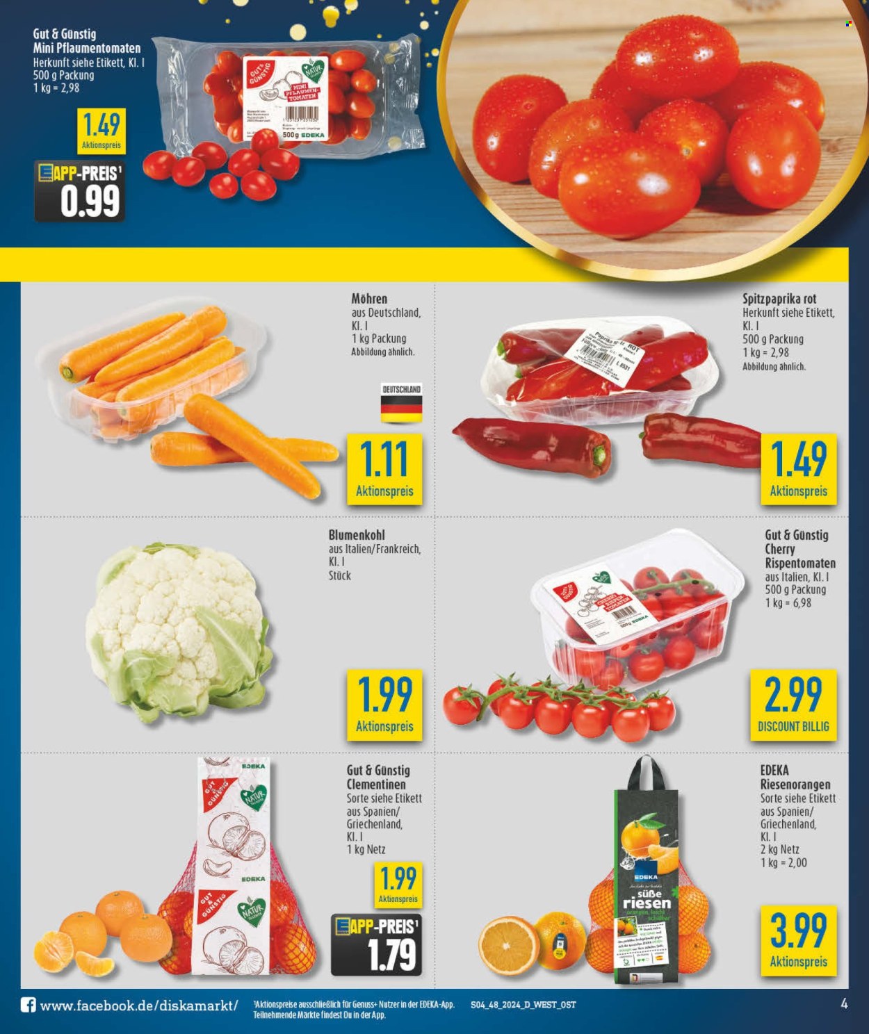 Diska Prospekte  - 25.11.2024 - 30.11.2024. Seite 4