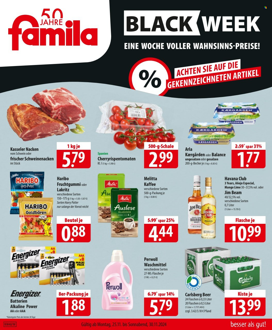famila Prospekte  - 25.11.2024 - 30.11.2024. Seite 1