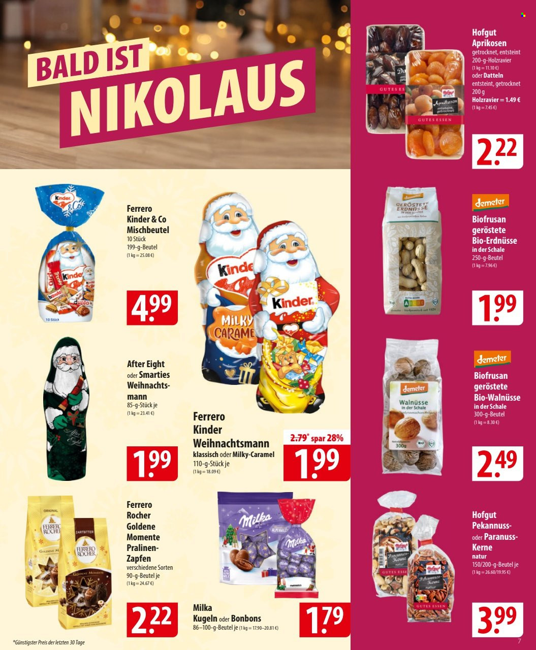 famila Prospekte  - 25.11.2024 - 30.11.2024. Seite 7