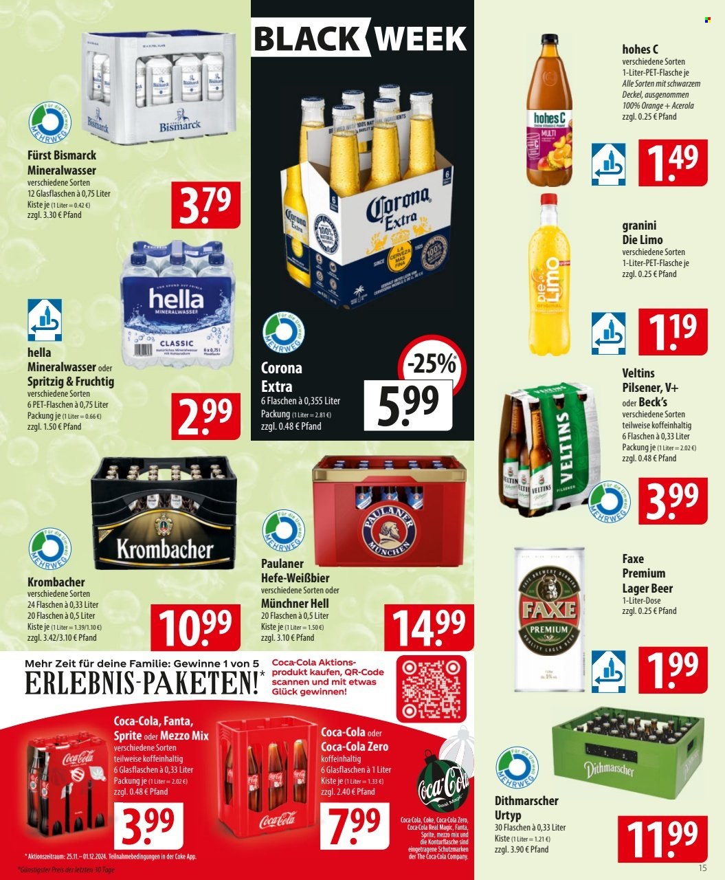 famila Prospekte  - 25.11.2024 - 30.11.2024. Seite 15