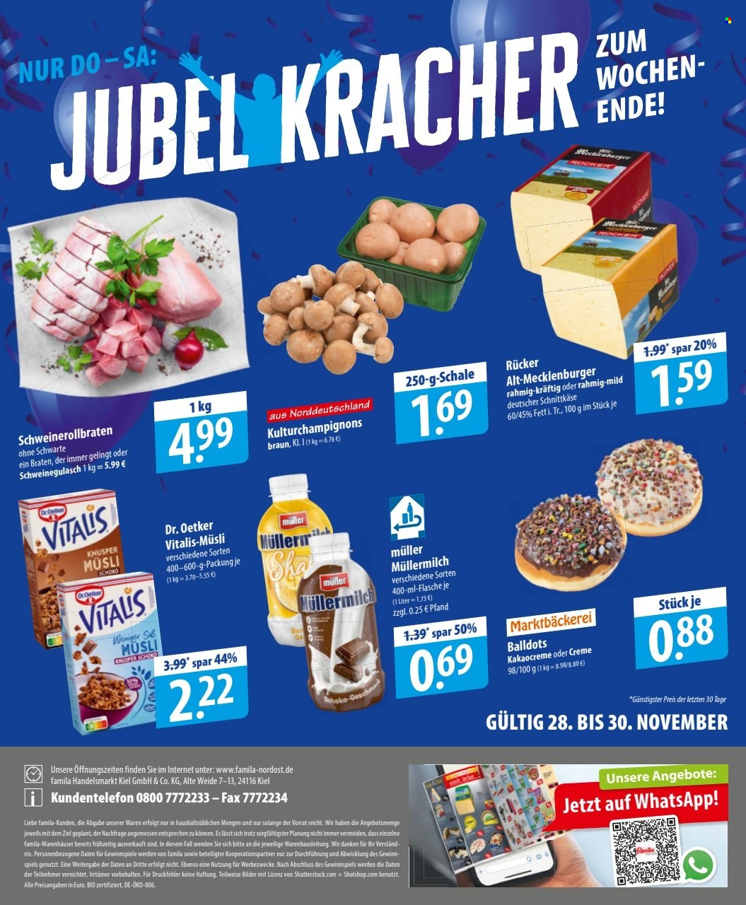 famila Prospekte  - 25.11.2024 - 30.11.2024. Seite 28