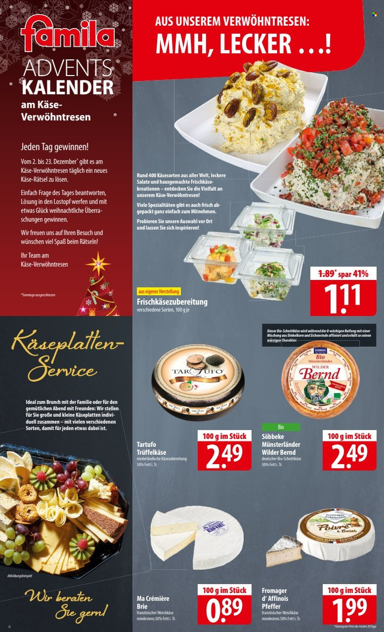 famila Prospekte  - 25.11.2024 - 30.11.2024. Seite 6