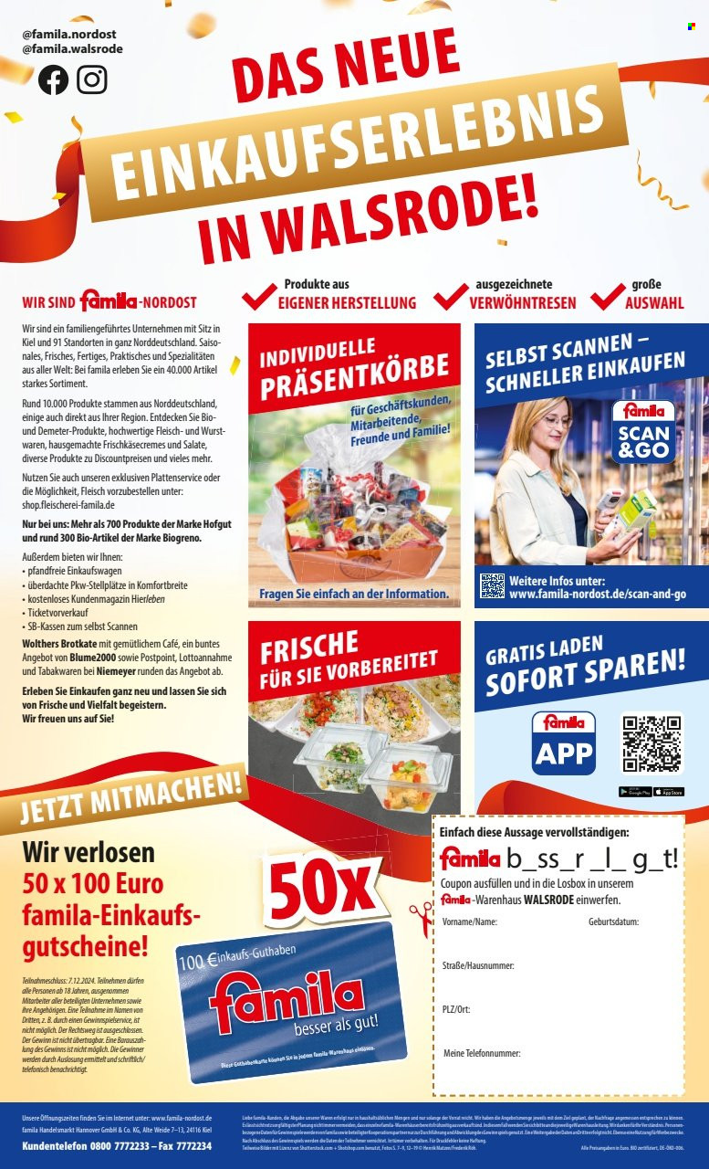 famila Prospekte  - 25.11.2024 - 30.11.2024. Seite 24