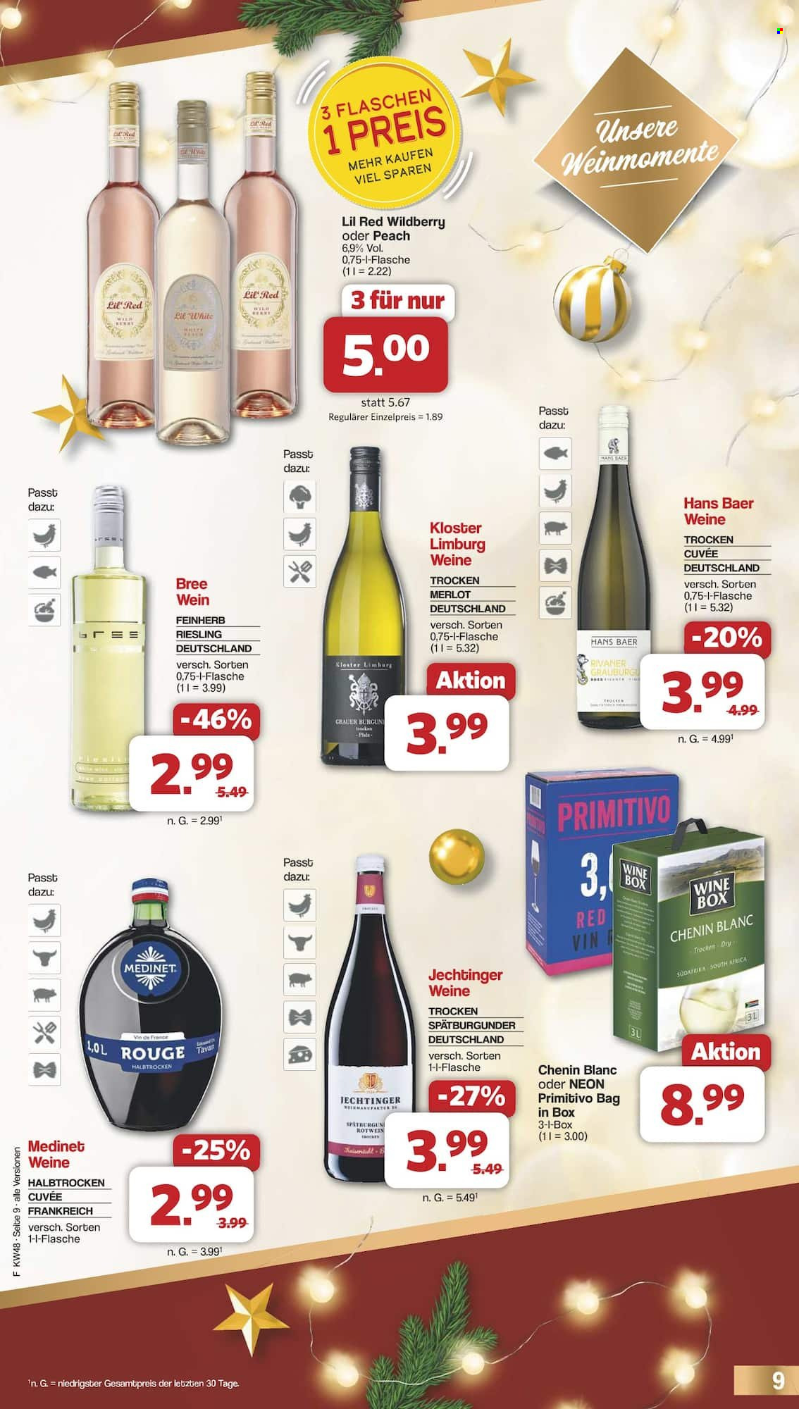famila Prospekte  - 25.11.2024 - 30.11.2024. Seite 9