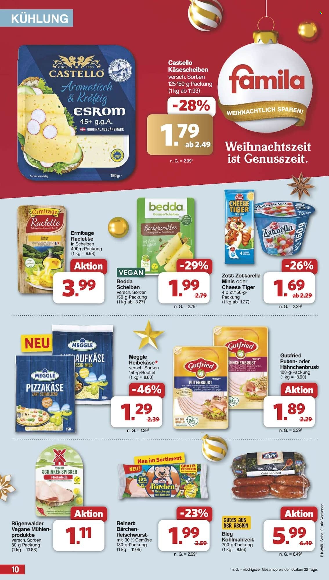 famila Prospekte  - 25.11.2024 - 30.11.2024. Seite 10