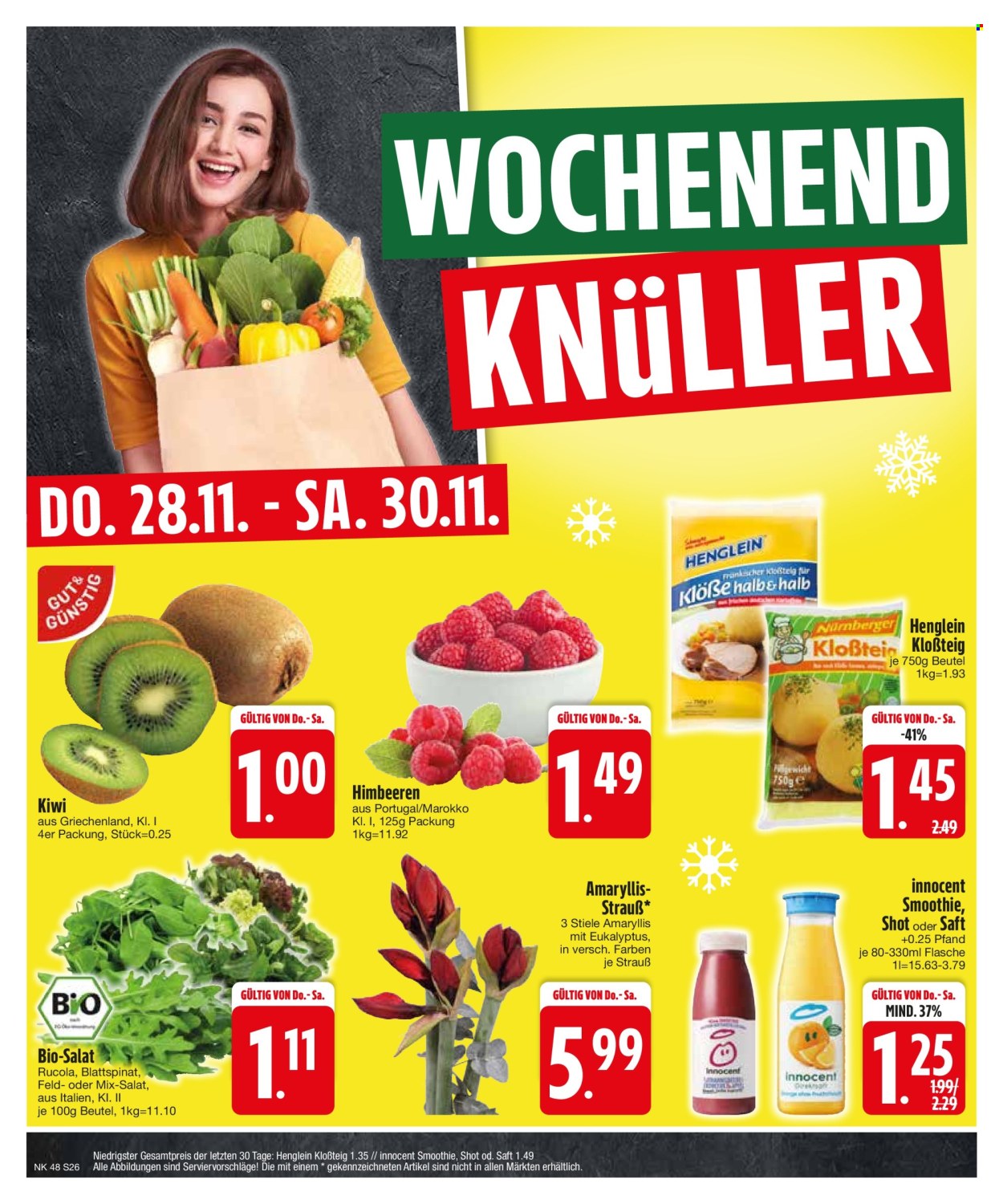 Edeka Prospekte  - 25.11.2024 - 30.11.2024. Seite 28