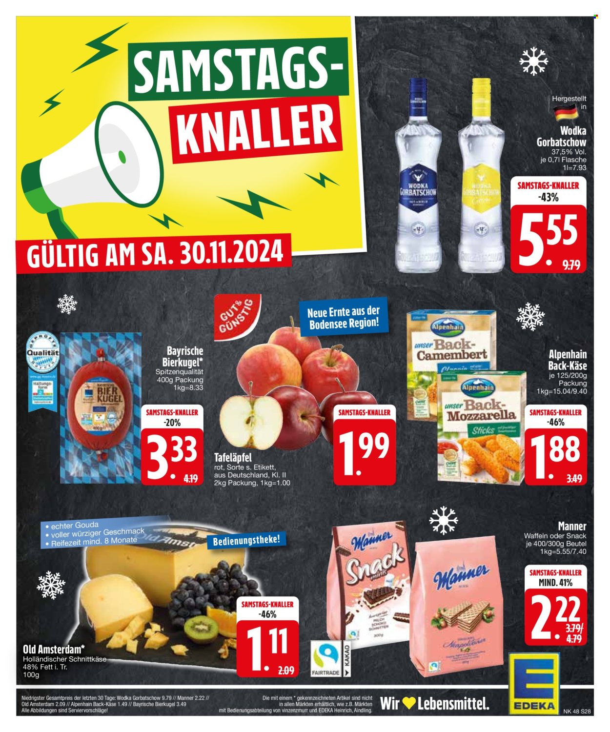 Edeka Prospekte  - 25.11.2024 - 30.11.2024. Seite 30
