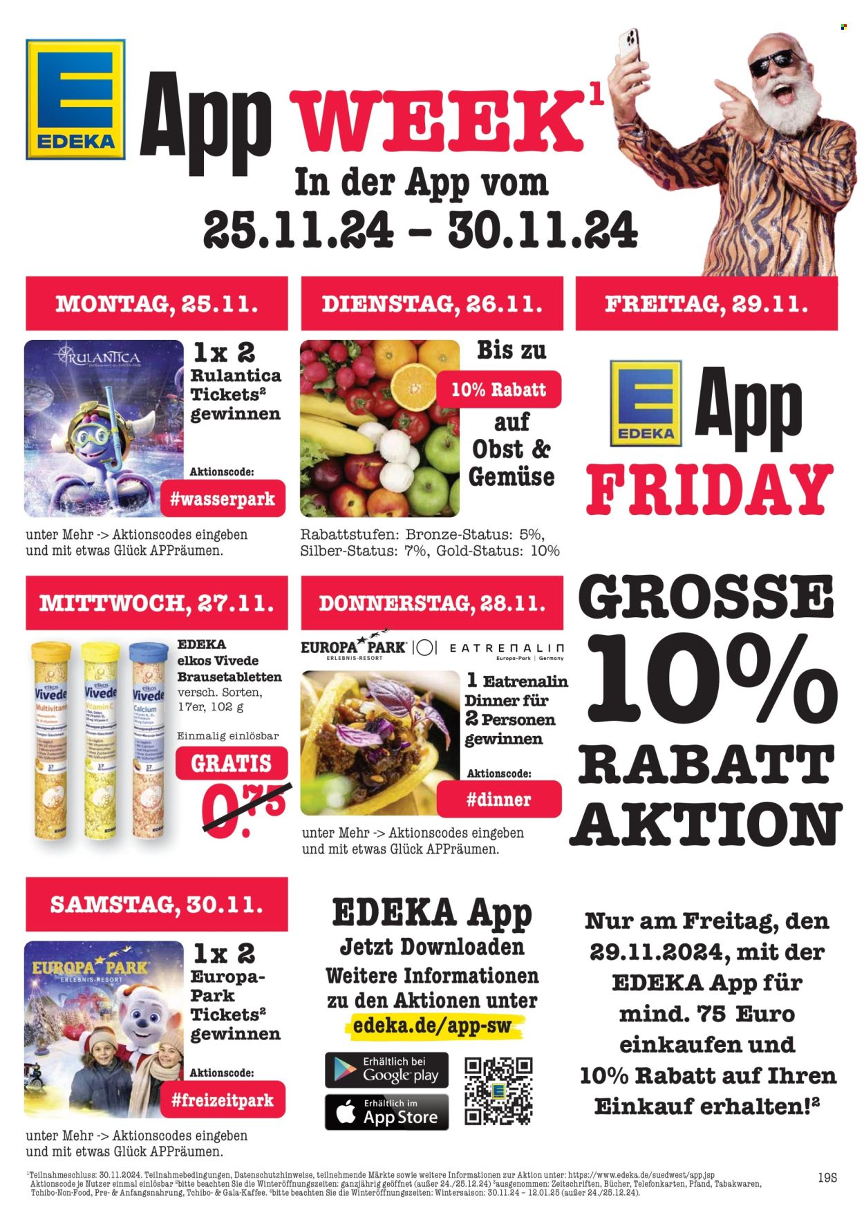 Edeka Prospekte  - 25.11.2024 - 30.11.2024. Seite 19