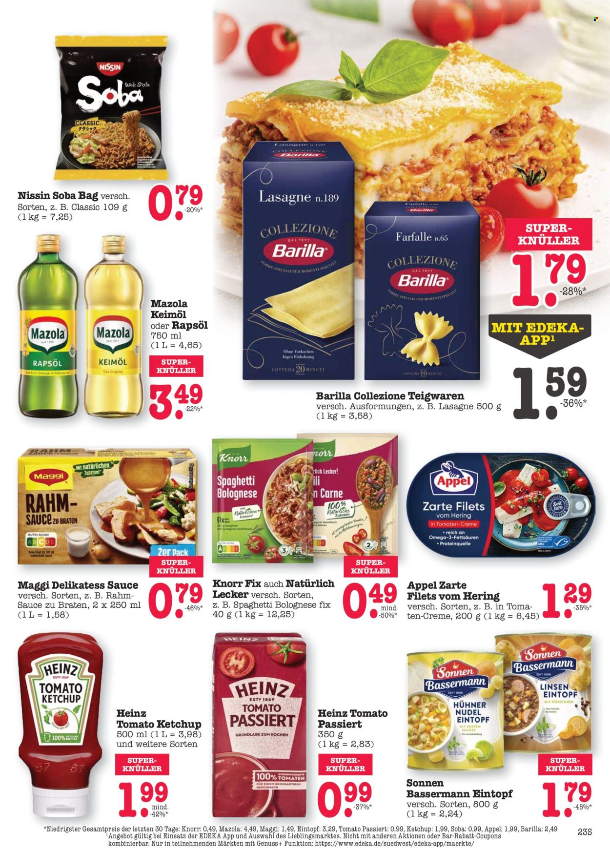 Edeka Prospekte  - 25.11.2024 - 30.11.2024. Seite 23