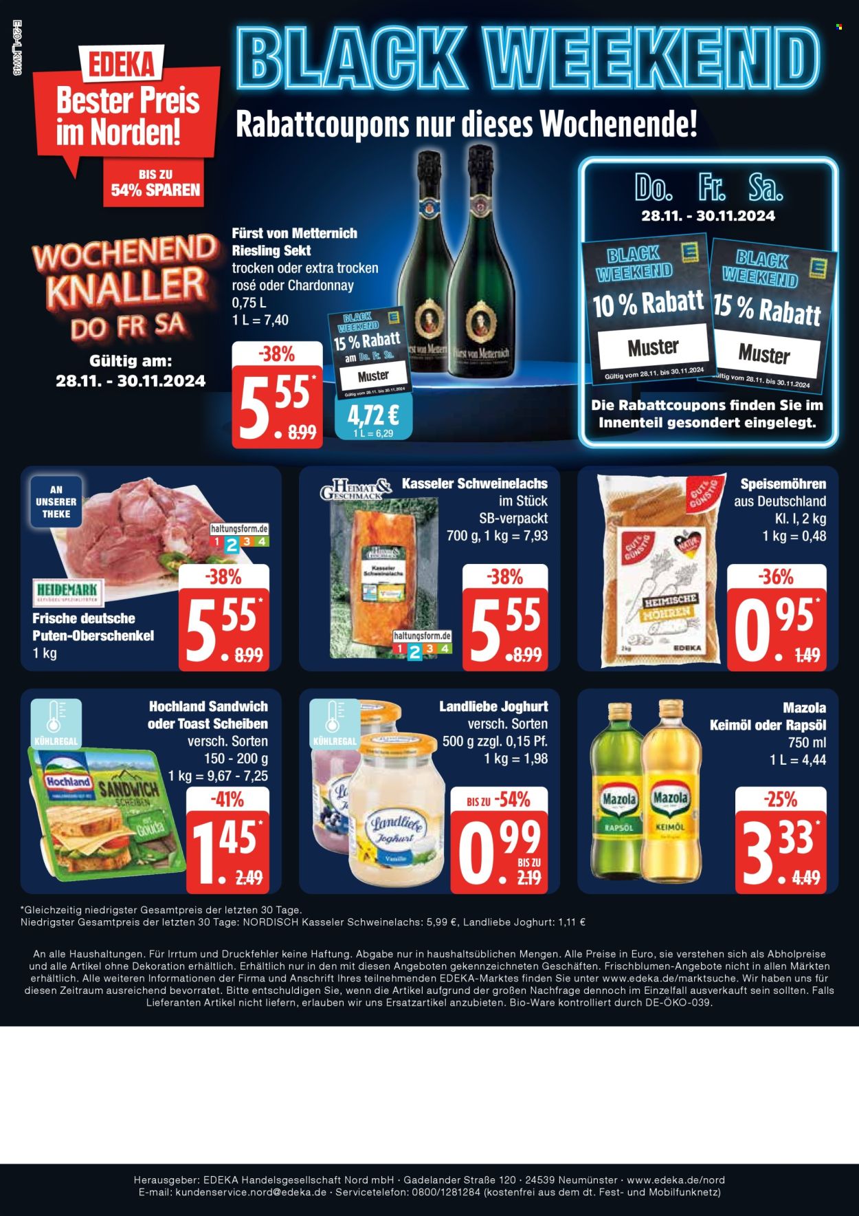 Edeka Prospekte  - 25.11.2024 - 30.11.2024. Seite 20