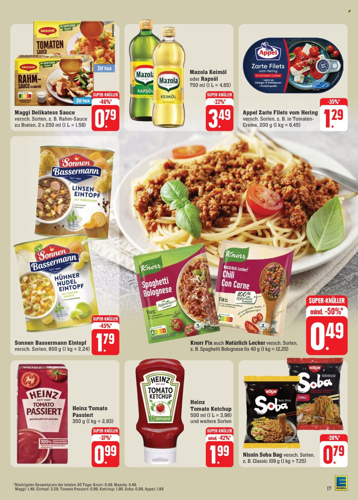 Edeka Prospekte  - 25.11.2024 - 30.11.2024. Seite 23
