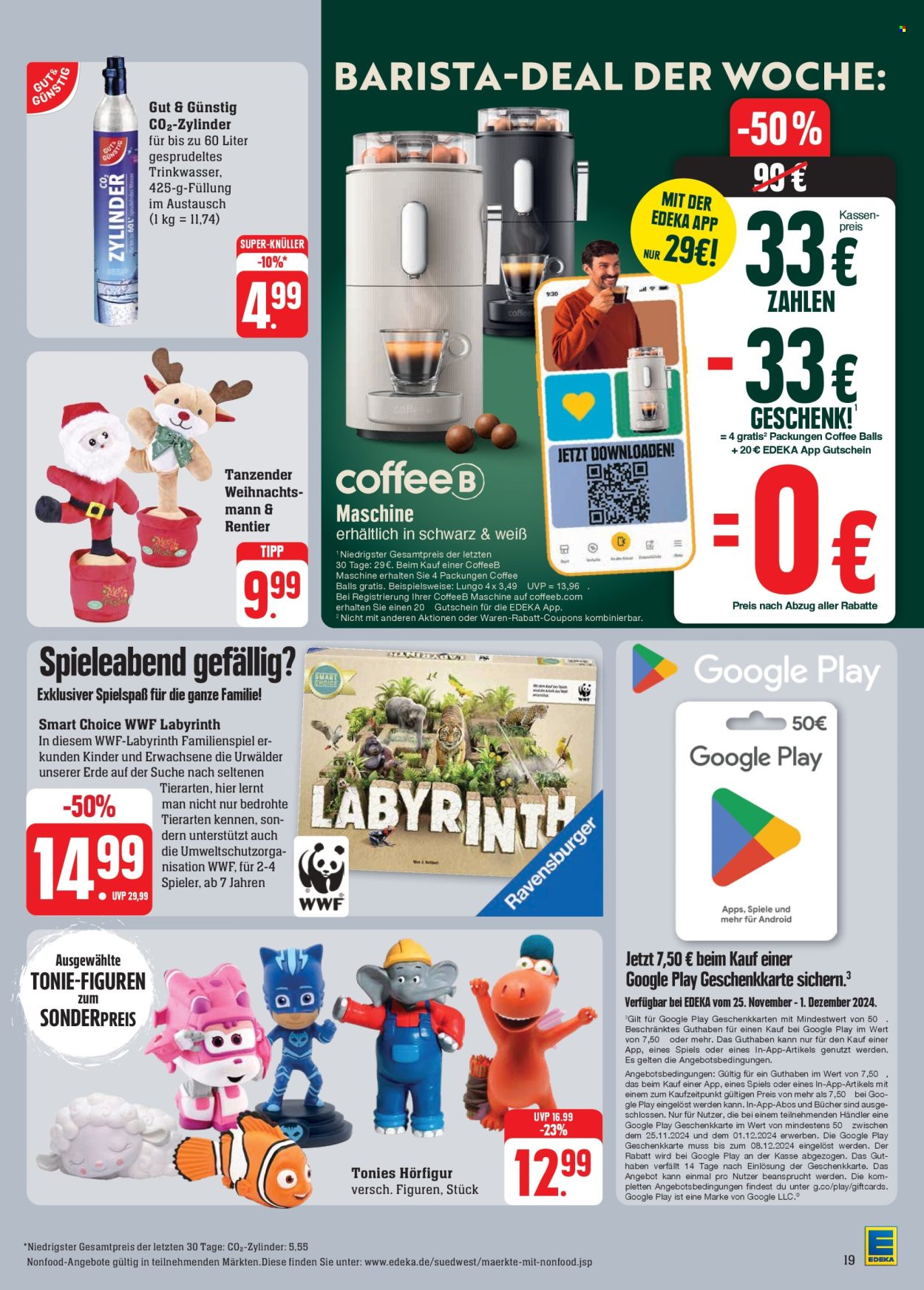 Edeka Prospekte  - 25.11.2024 - 30.11.2024. Seite 27