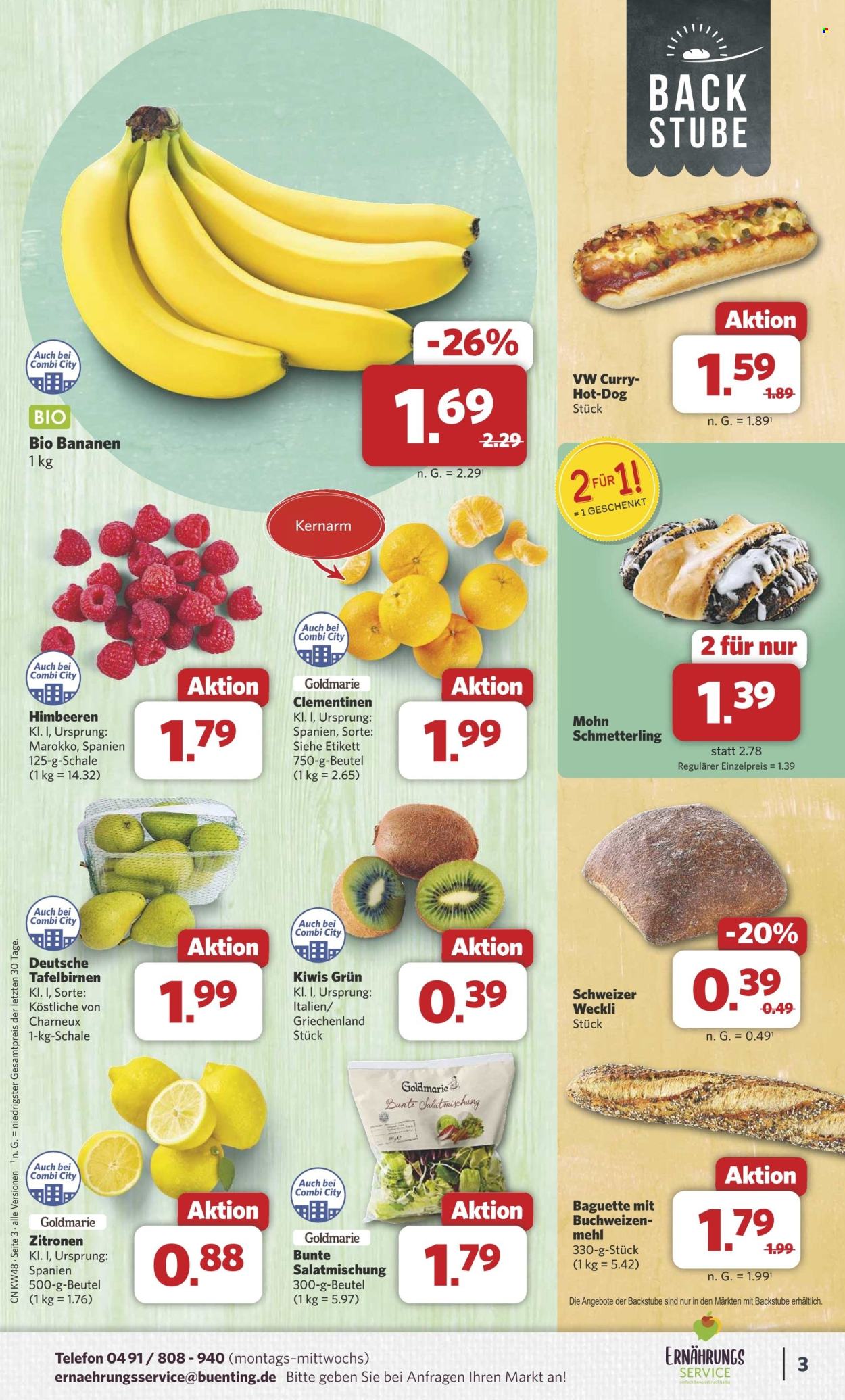 Combi Prospekte  - 25.11.2024 - 30.11.2024. Seite 3