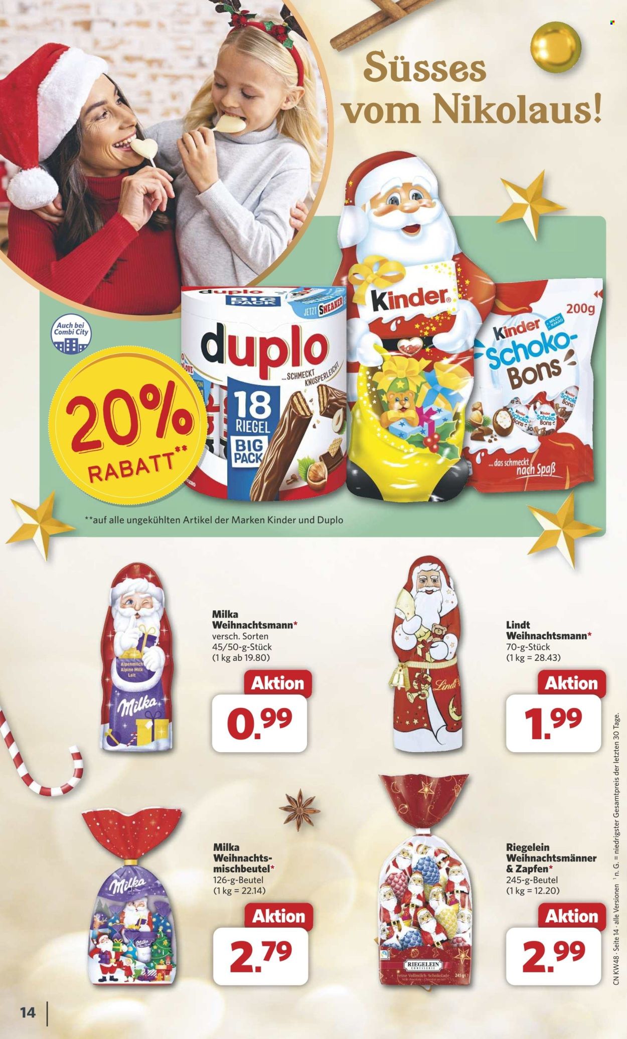 Combi Prospekte  - 25.11.2024 - 30.11.2024. Seite 14