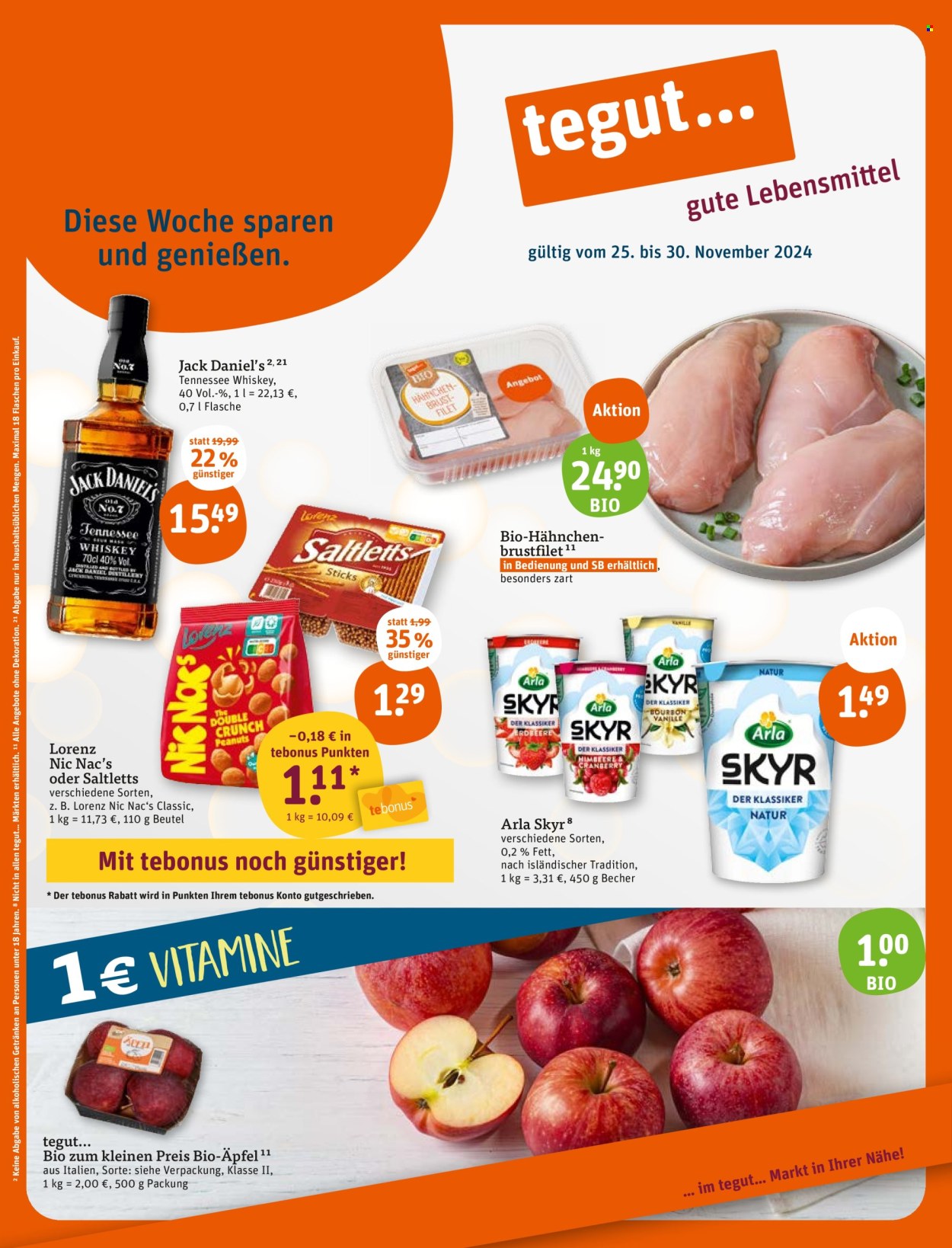 tegut... Prospekte  - 25.11.2024 - 30.11.2024. Seite 3