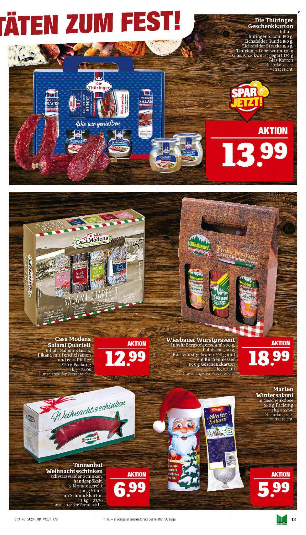 Marktkauf Prospekte  - 25.11.2024 - 30.11.2024. Seite 13