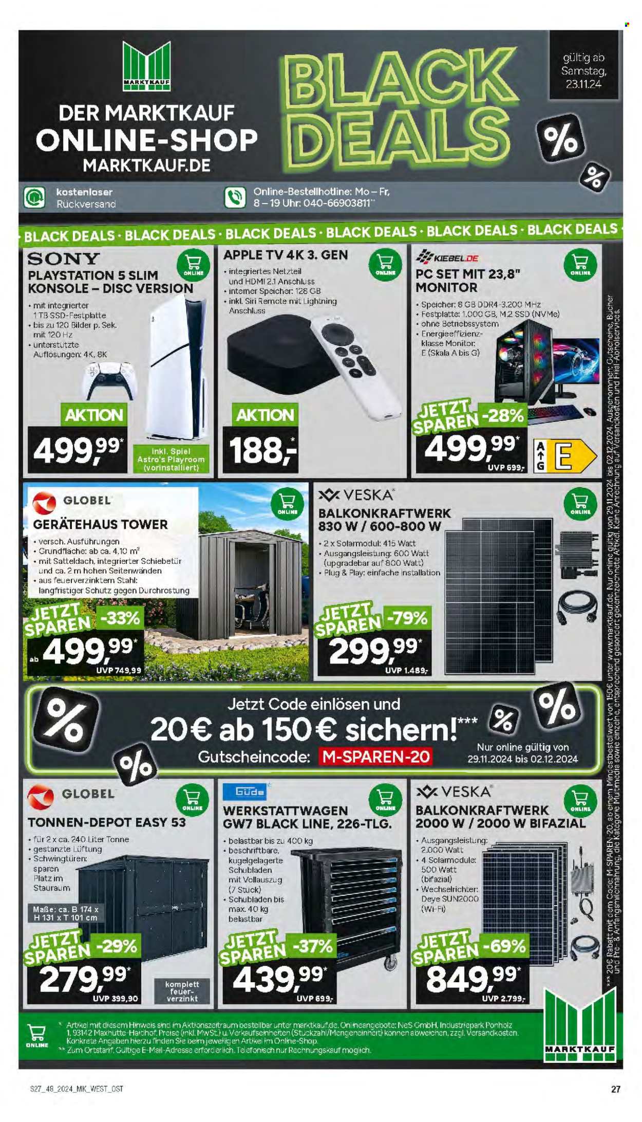 Marktkauf Prospekte  - 25.11.2024 - 30.11.2024. Seite 27