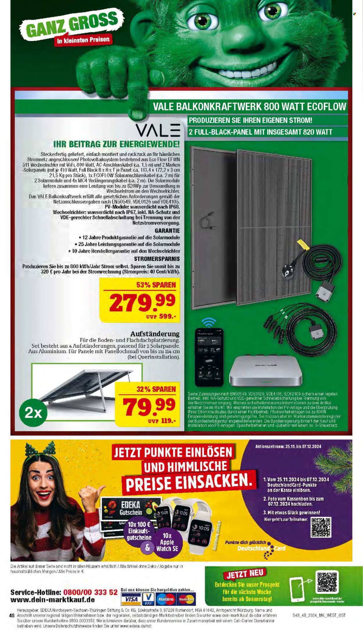 Marktkauf Prospekte  - 25.11.2024 - 30.11.2024. Seite 48