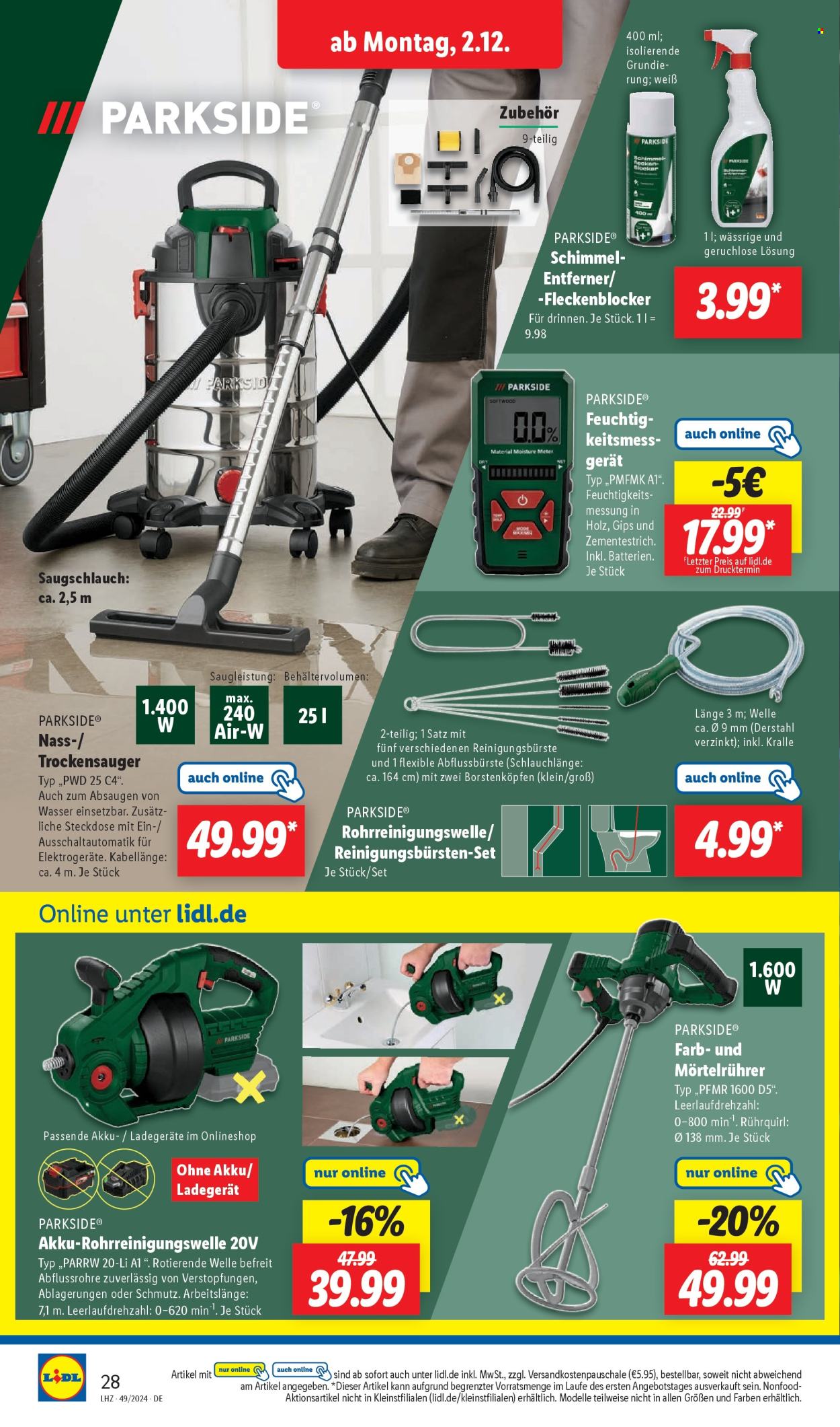 Lidl Prospekte  - 2.12.2024 - 7.12.2024. Seite 38