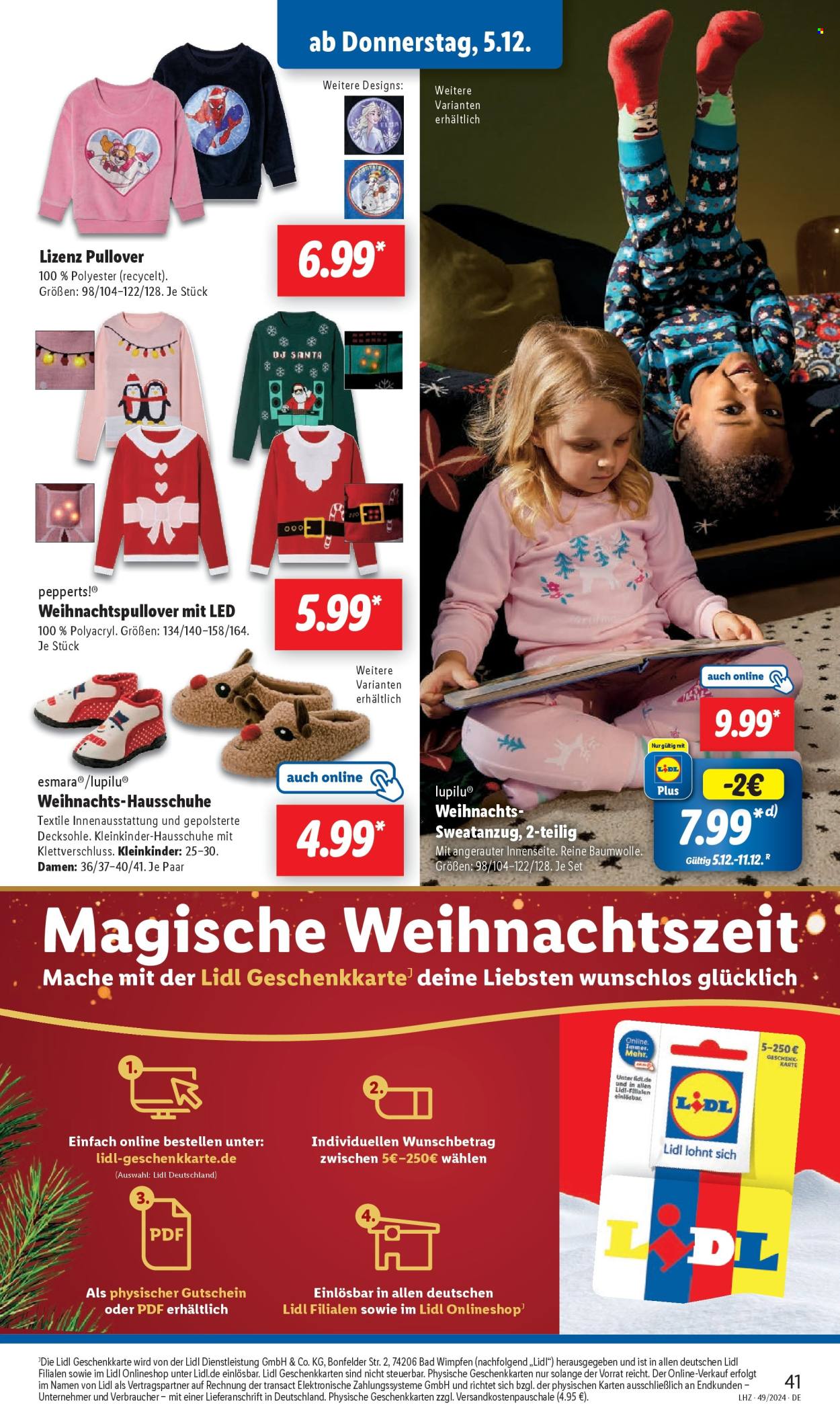 Lidl Prospekte  - 2.12.2024 - 7.12.2024. Seite 51